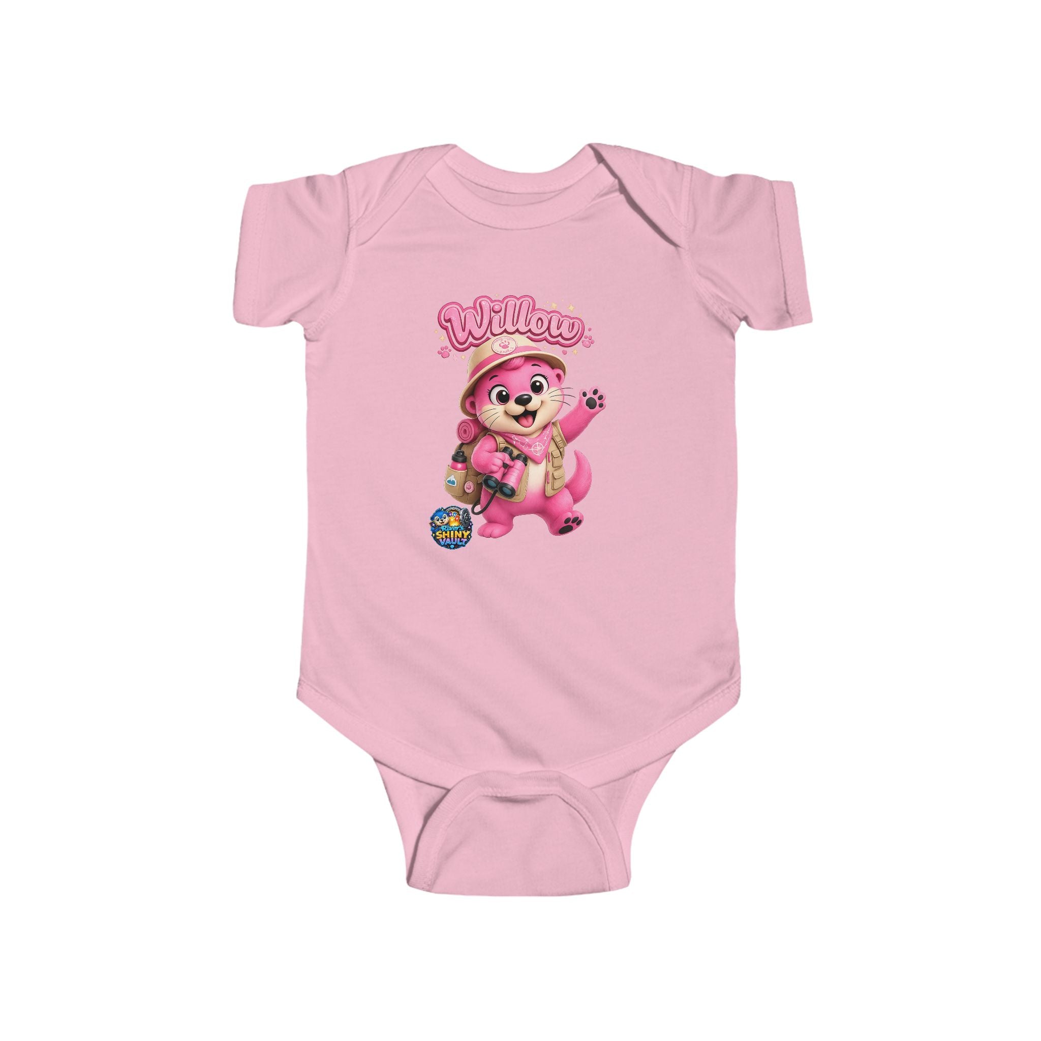 Young Infant Bodysuit  - River's Shiny Vault 'Willow' Graphic
