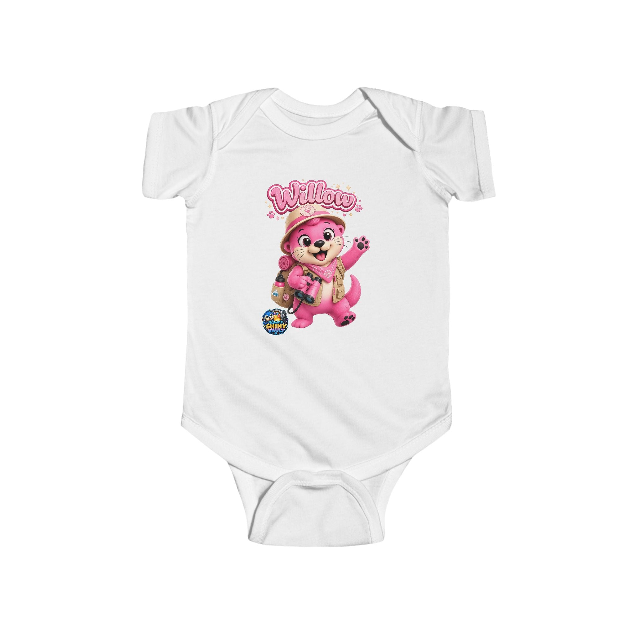 Young Infant Bodysuit  - River's Shiny Vault 'Willow' Graphic