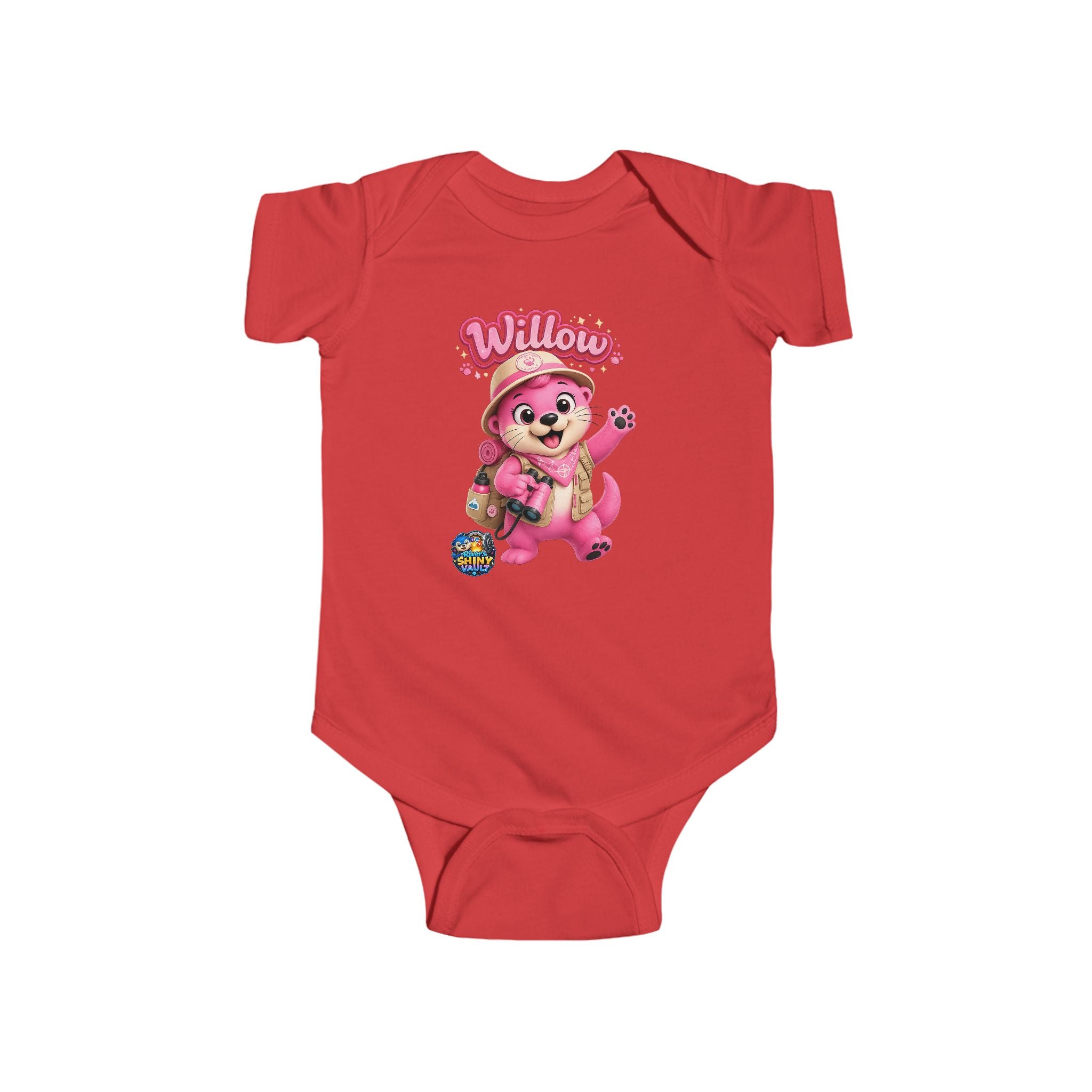 Young Infant Bodysuit  - River's Shiny Vault 'Willow' Graphic
