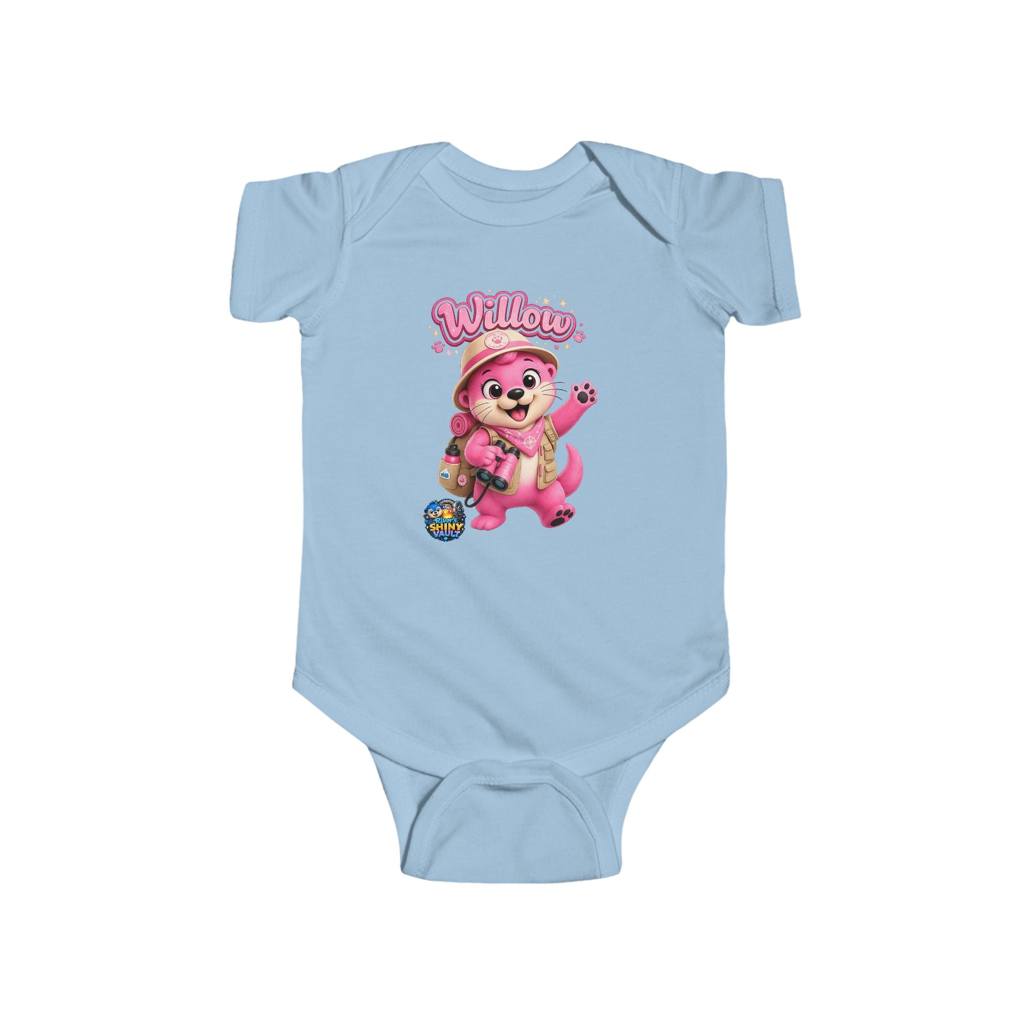 Young Infant Bodysuit  - River's Shiny Vault 'Willow' Graphic