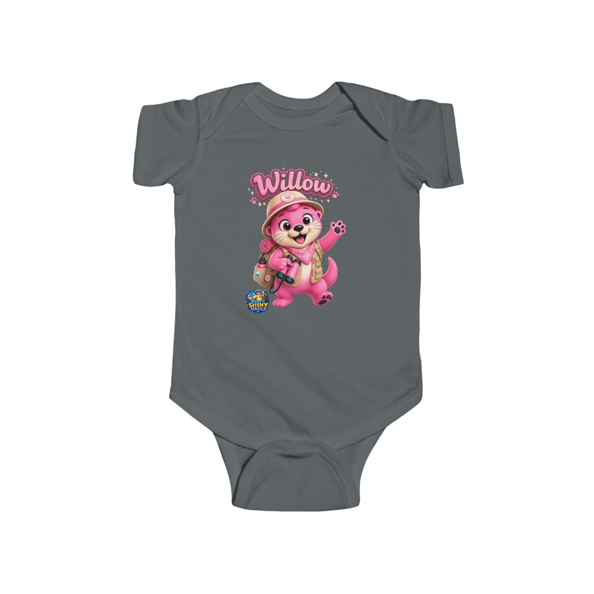 Young Infant Bodysuit  - River's Shiny Vault 'Willow' Graphic