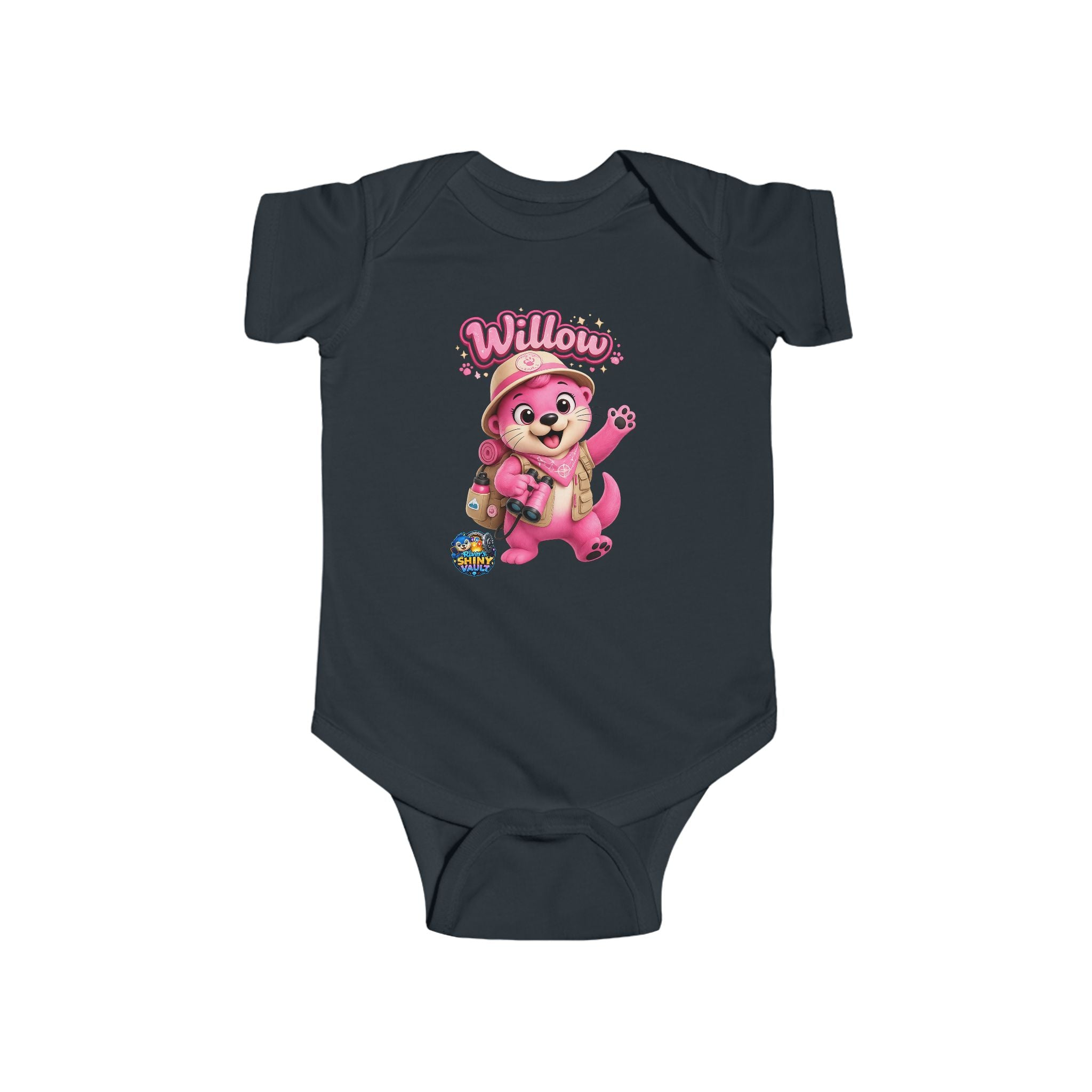 Young Infant Bodysuit  - River's Shiny Vault 'Willow' Graphic