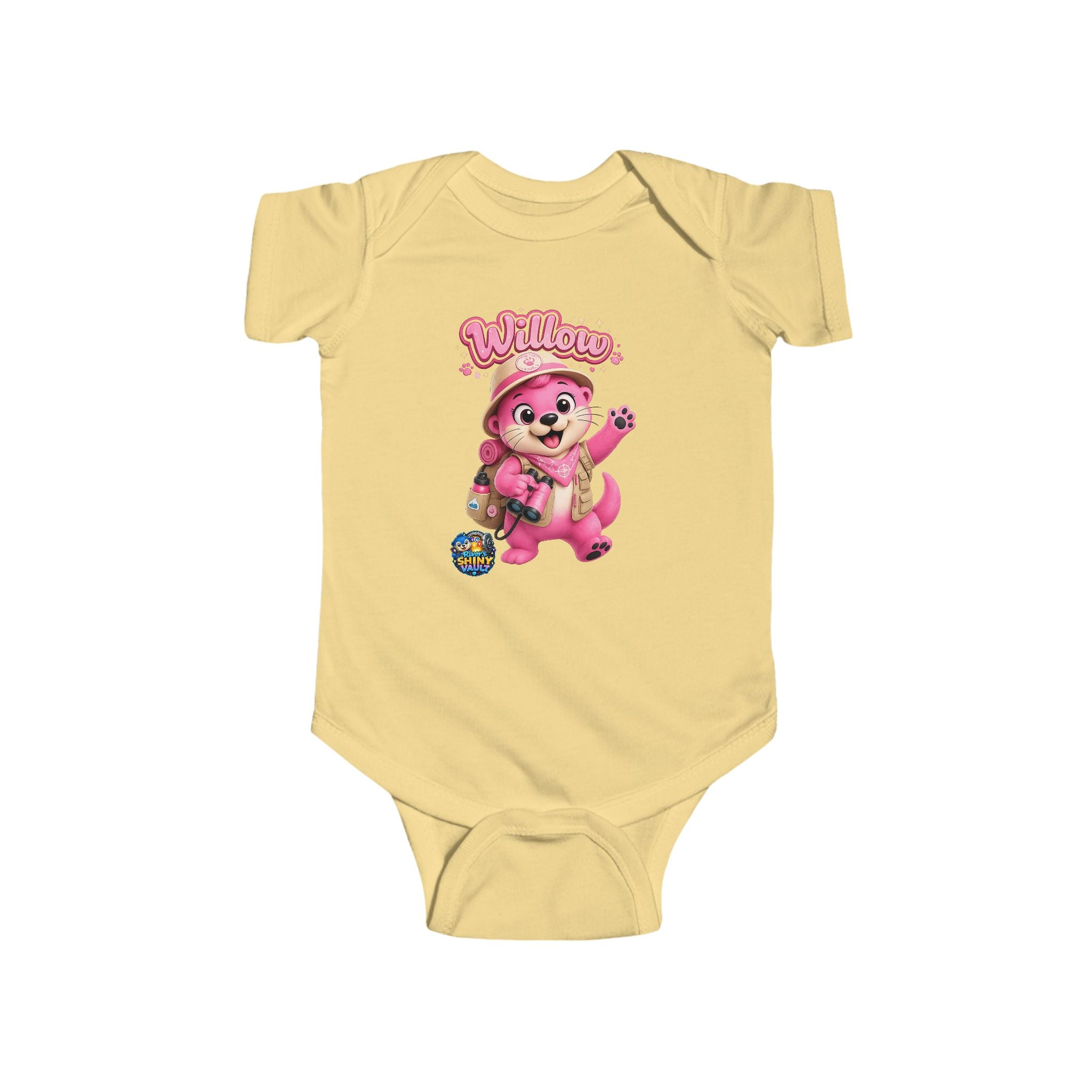Young Infant Bodysuit  - River's Shiny Vault 'Willow' Graphic
