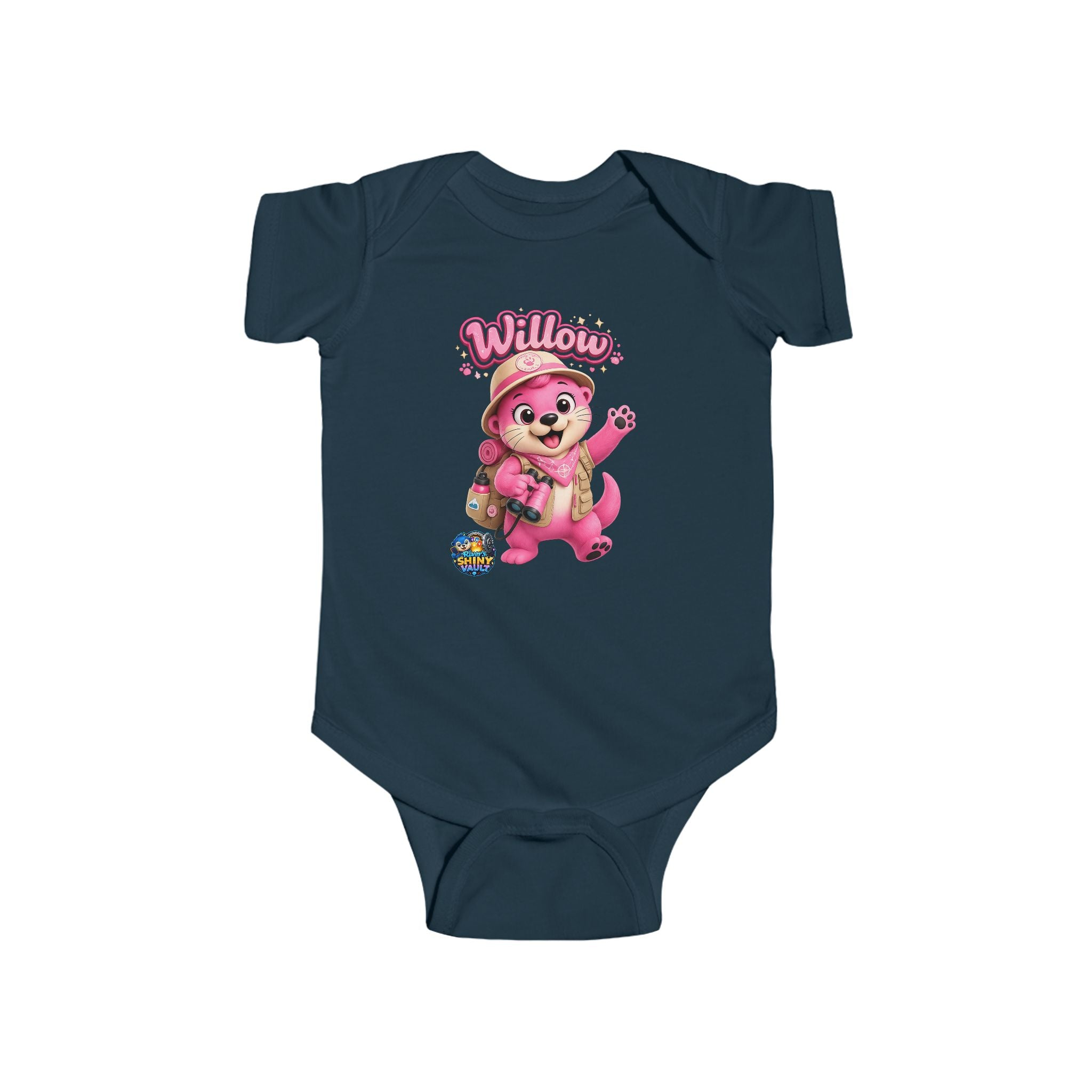 Young Infant Bodysuit  - River's Shiny Vault 'Willow' Graphic