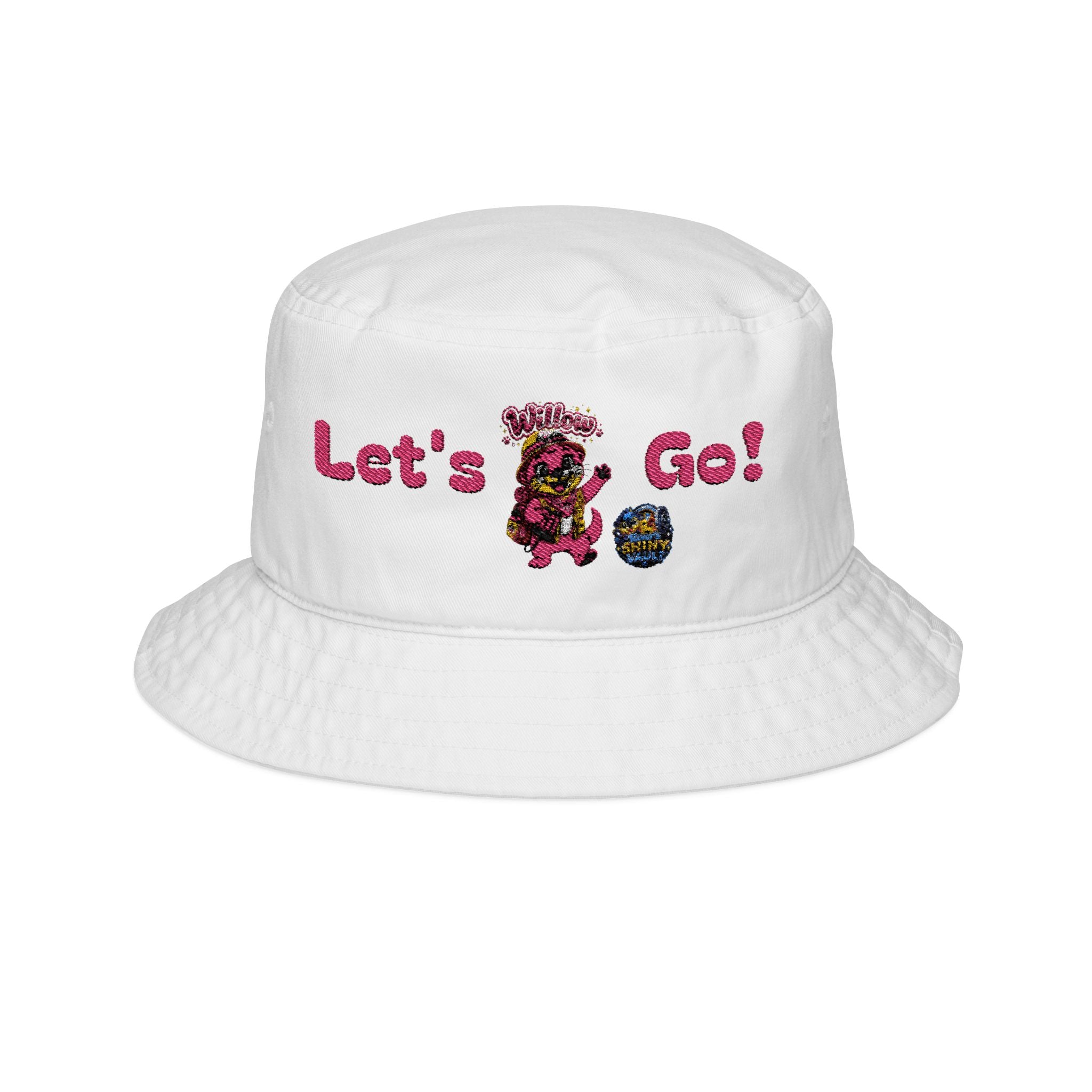 Fun Bucket Hat - River's Shiny Vault 'Willow' (Embroidery)