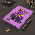 Fun River's Shiny Vault 'Lyla' Storytime Hardcover Journal —  For Bedtime Stories & Drawing
