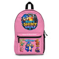 Fun Backpack River’s Shiny Vault Pink — Cute Character School Bag (Includes 'Have A Great Day! Design)