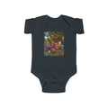 Young Infant Bodysuit  - River's Shiny Vault 'Otter HQ' Graphic