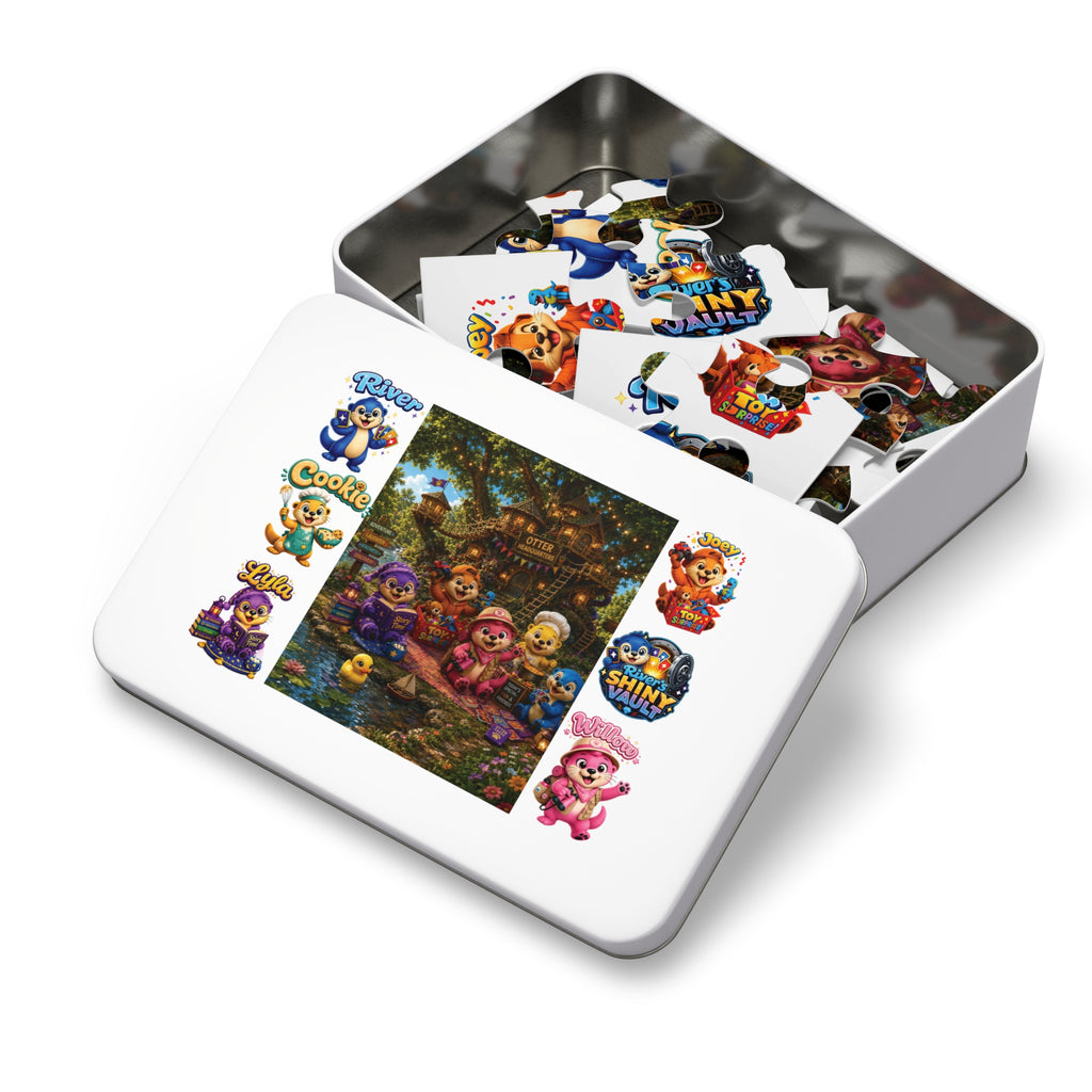 Fun 'River's Shiny Vault' Jigsaw Puzzle!