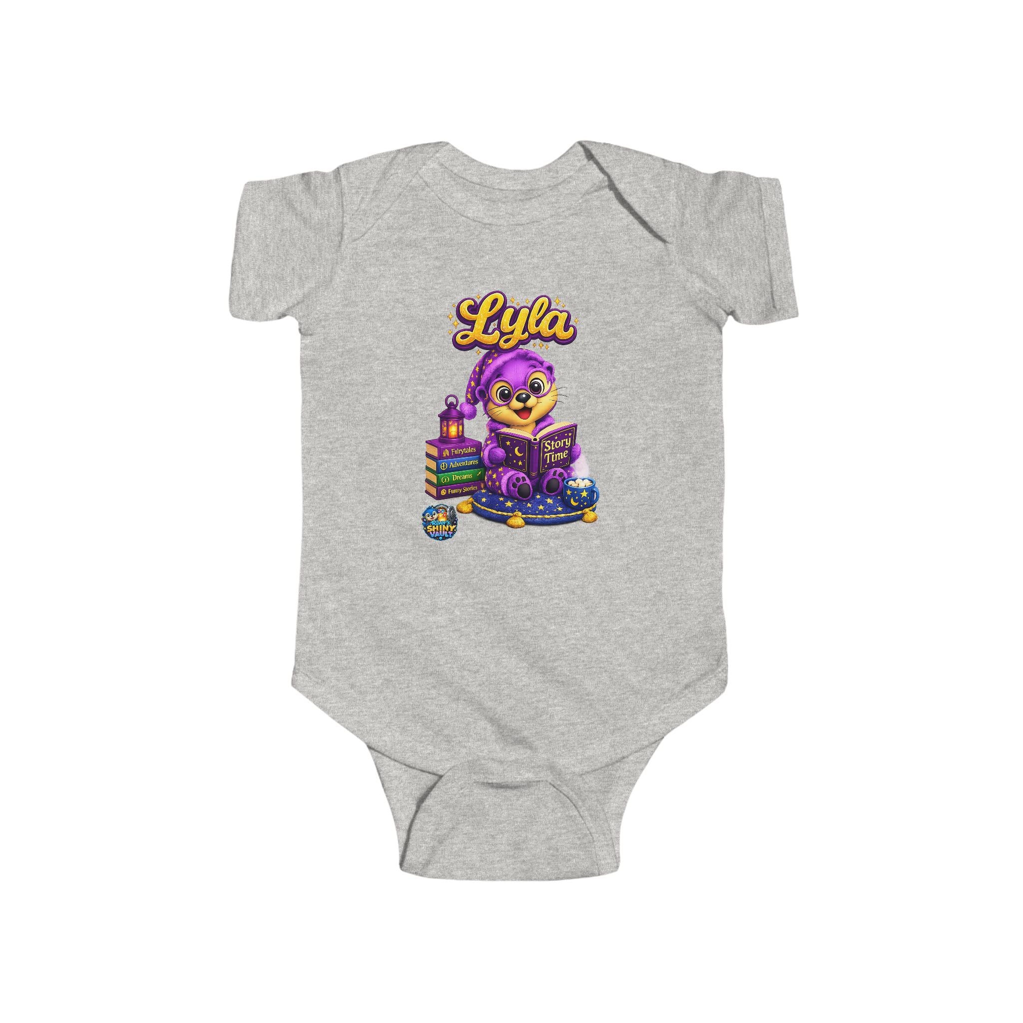 Young Infant Bodysuit  - River's Shiny Vault 'Lyla' Graphic