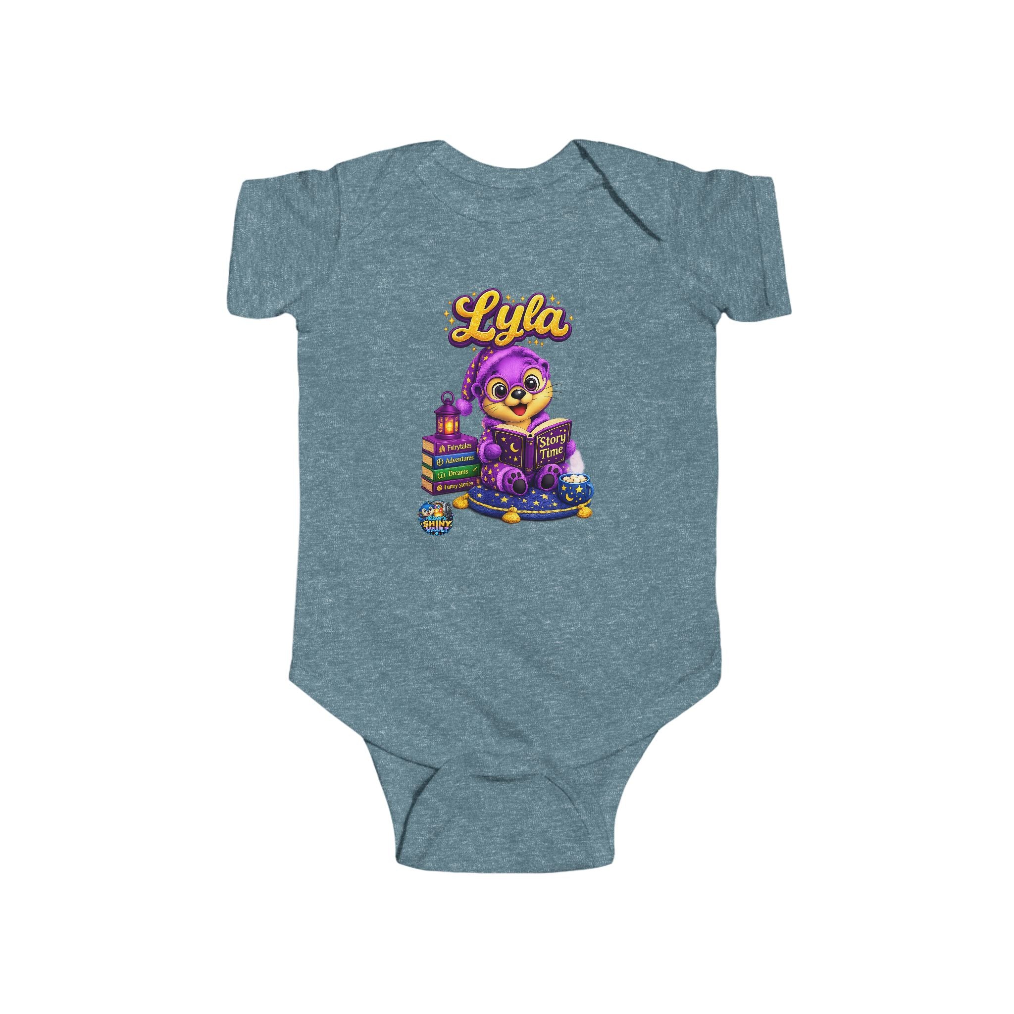 Young Infant Bodysuit  - River's Shiny Vault 'Lyla' Graphic