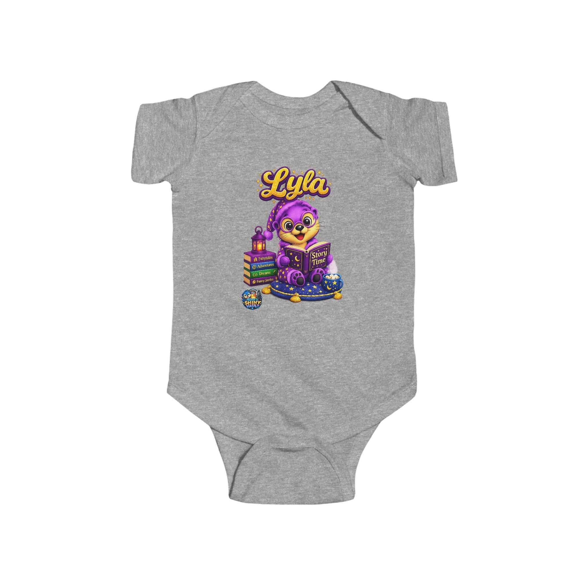 Young Infant Bodysuit  - River's Shiny Vault 'Lyla' Graphic
