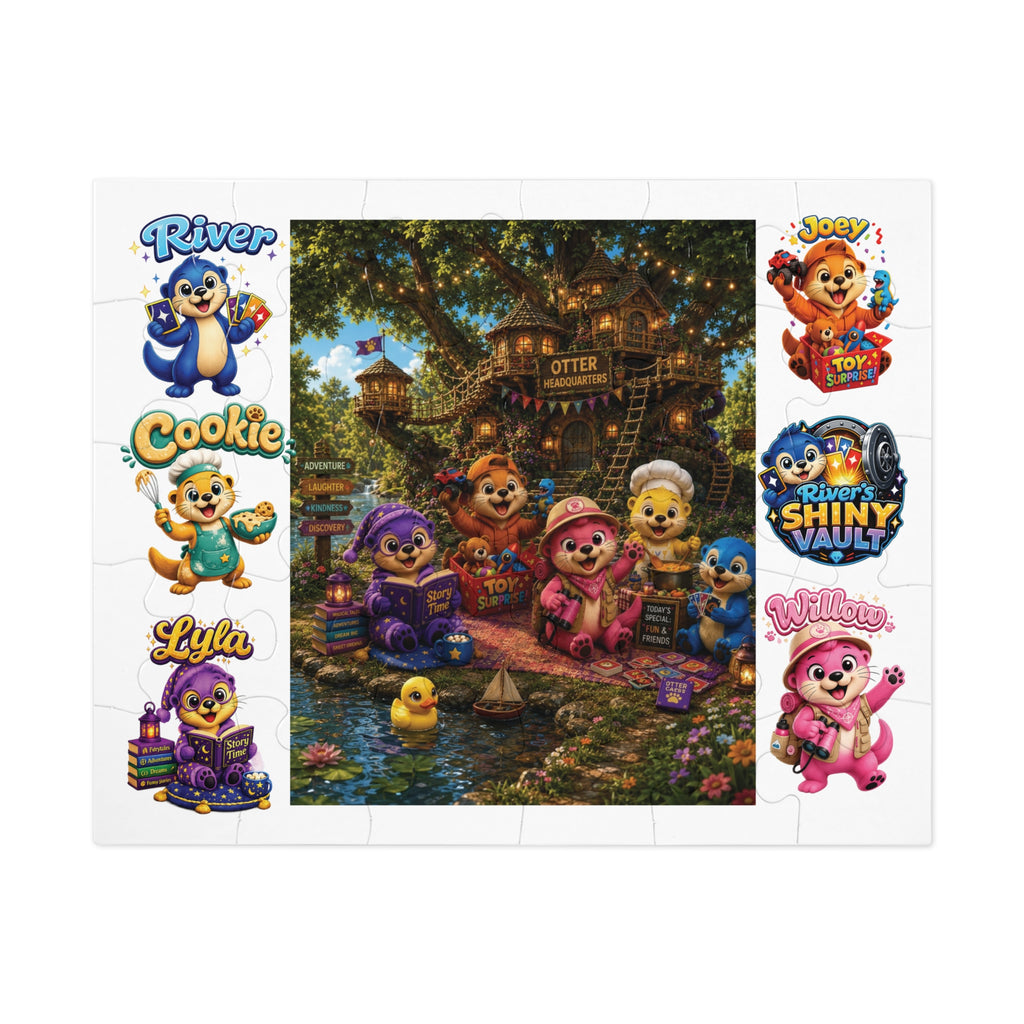 Fun 'River's Shiny Vault' Jigsaw Puzzle!