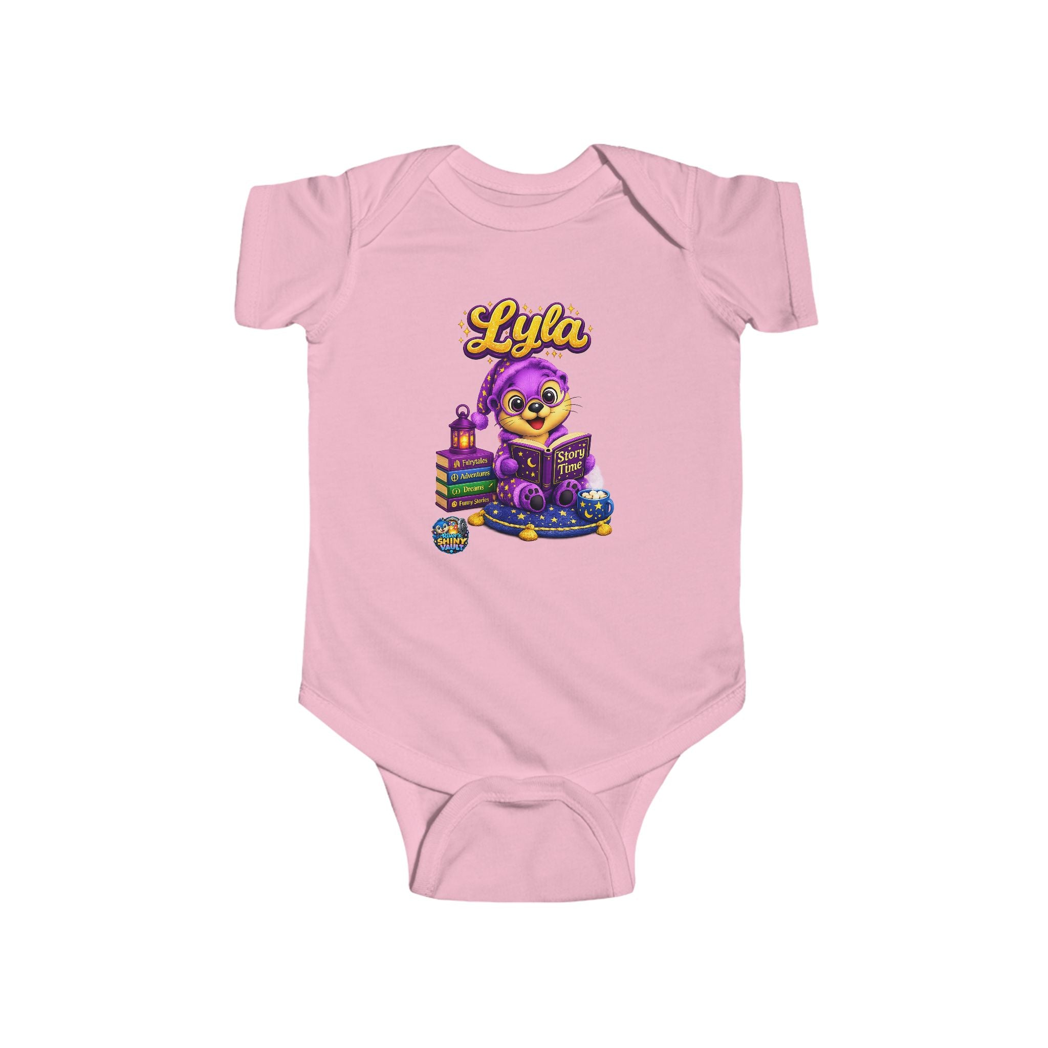 Young Infant Bodysuit  - River's Shiny Vault 'Lyla' Graphic