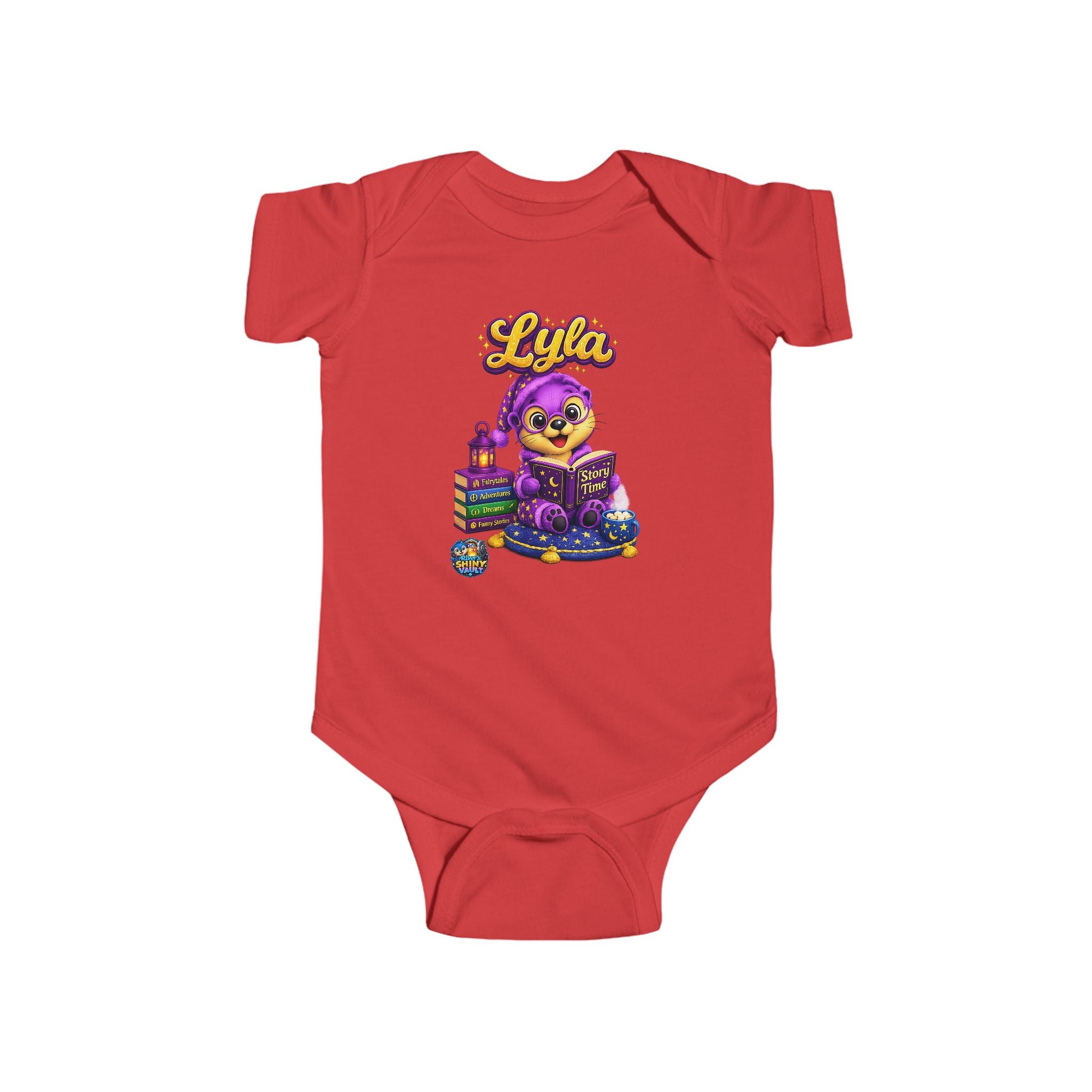 Young Infant Bodysuit  - River's Shiny Vault 'Lyla' Graphic