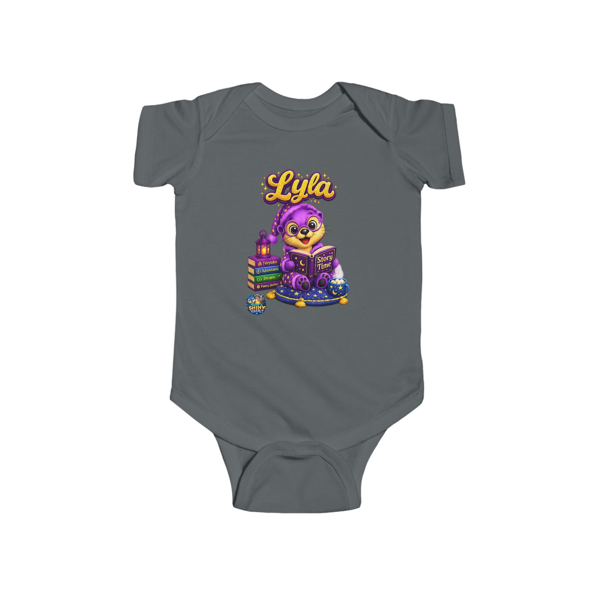 Young Infant Bodysuit  - River's Shiny Vault 'Lyla' Graphic
