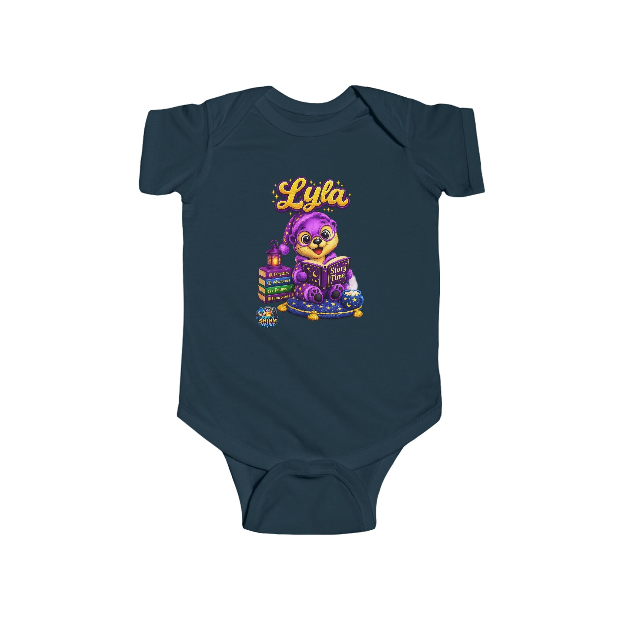 Young Infant Bodysuit  - River's Shiny Vault 'Lyla' Graphic