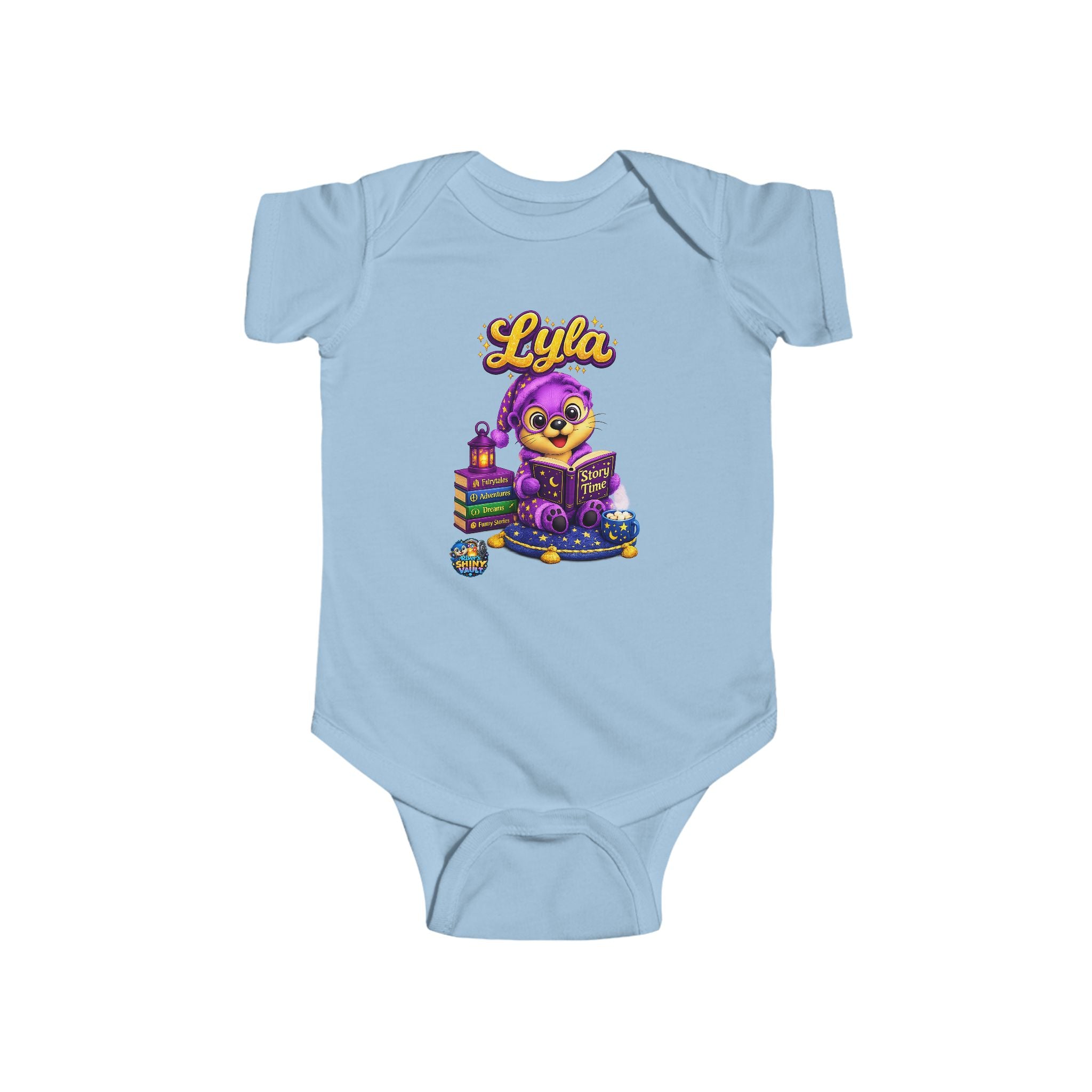Young Infant Bodysuit  - River's Shiny Vault 'Lyla' Graphic