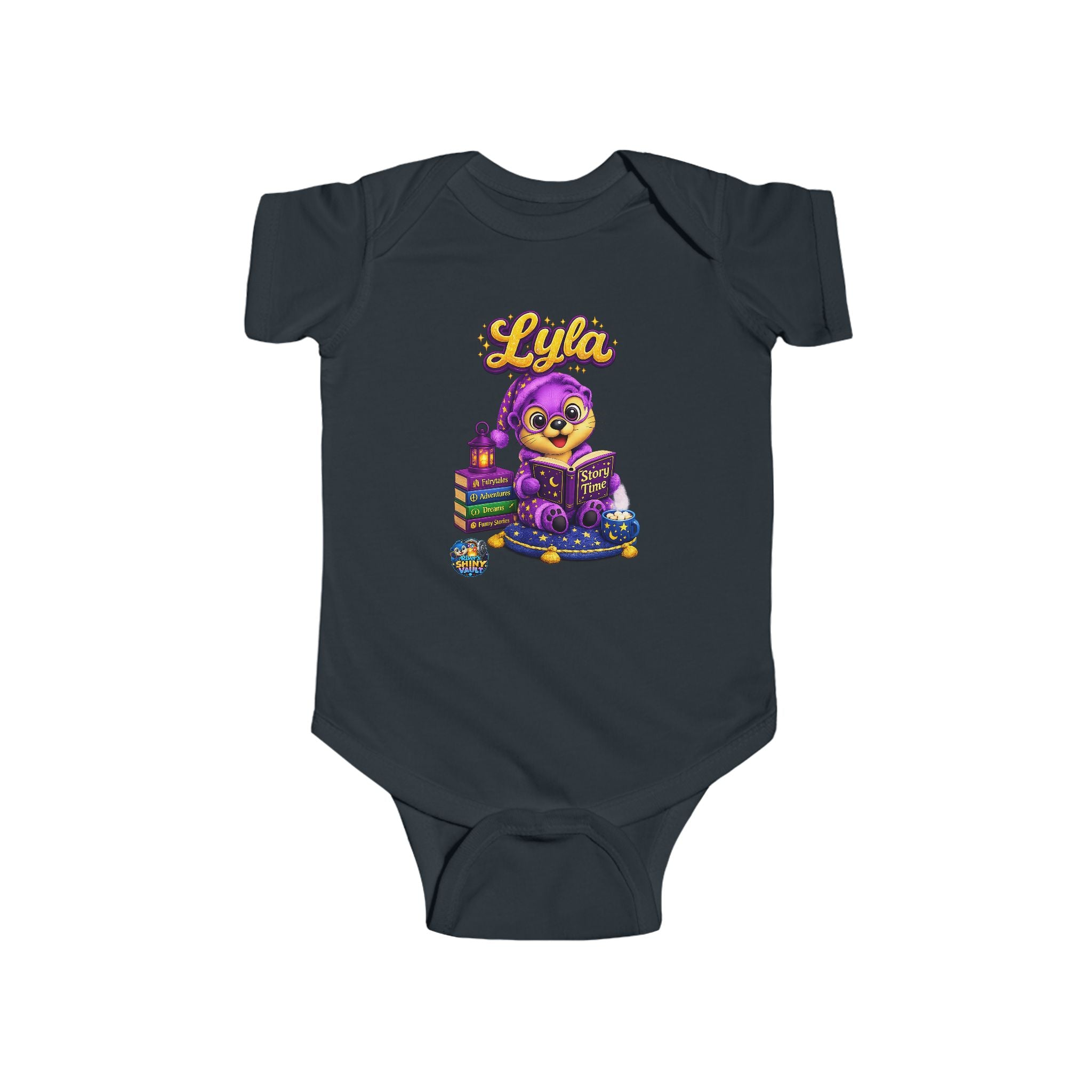 Young Infant Bodysuit  - River's Shiny Vault 'Lyla' Graphic