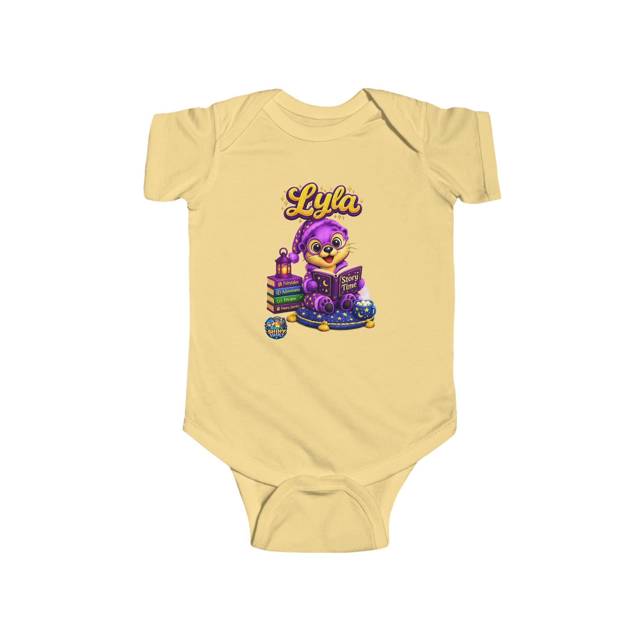 Young Infant Bodysuit  - River's Shiny Vault 'Lyla' Graphic