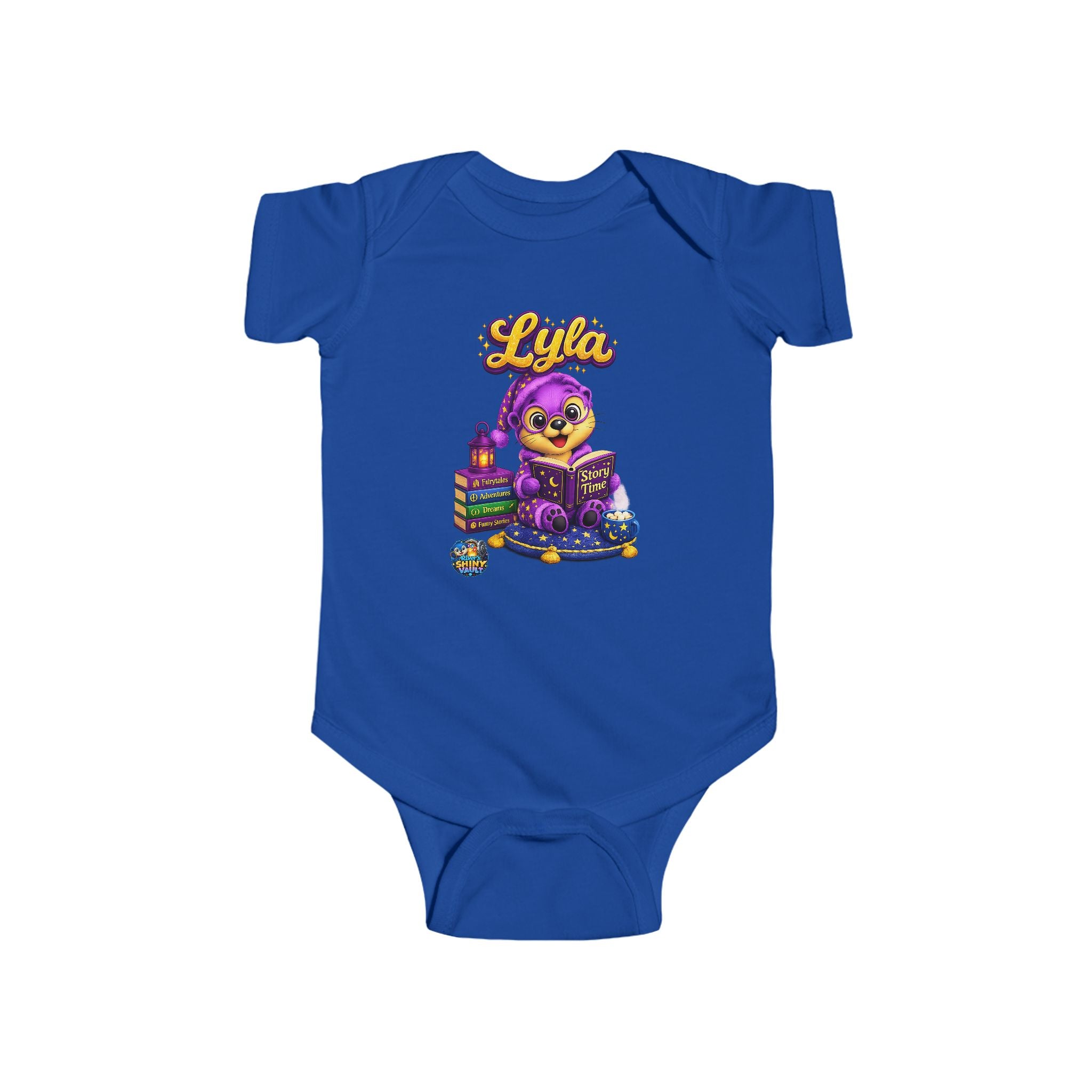 Young Infant Bodysuit  - River's Shiny Vault 'Lyla' Graphic