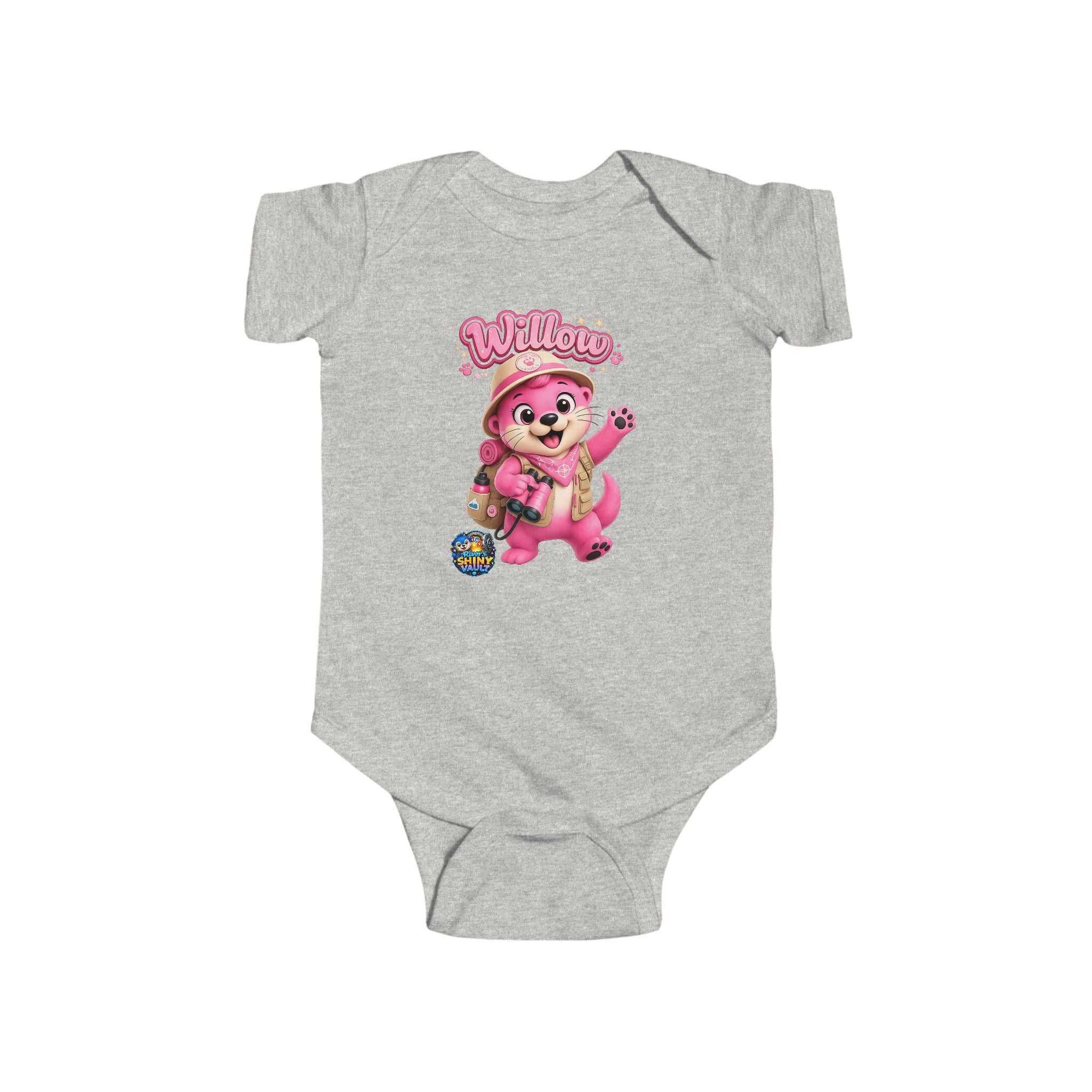 Young Infant Bodysuit  - River's Shiny Vault 'Willow' Graphic