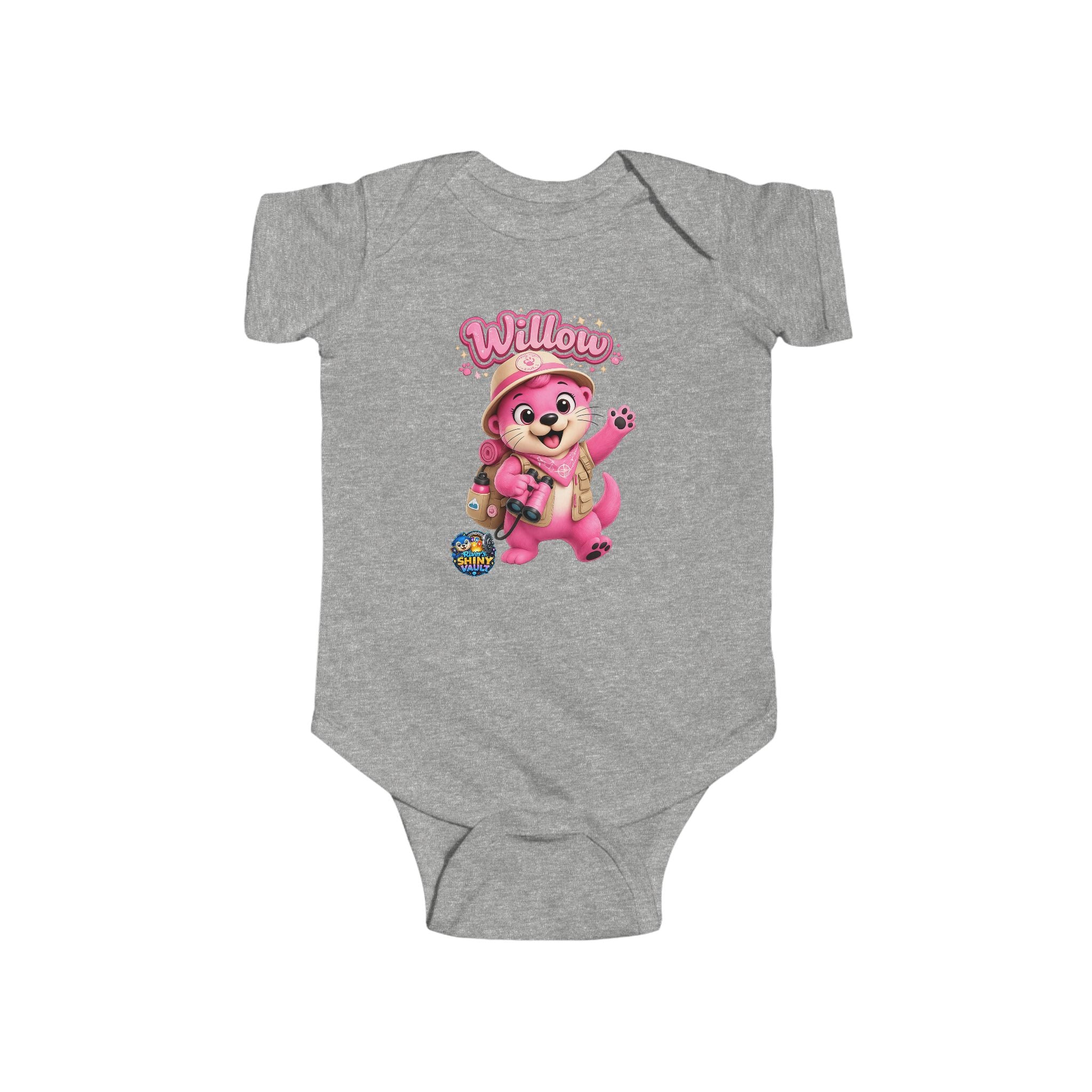 Young Infant Bodysuit  - River's Shiny Vault 'Willow' Graphic
