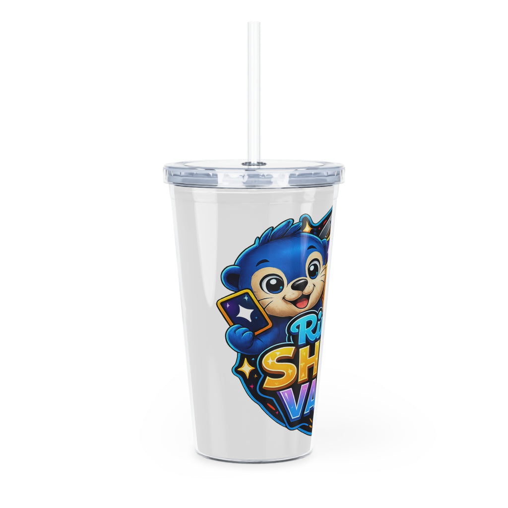 Fun River's Shiny Vault Tumbler with Straw