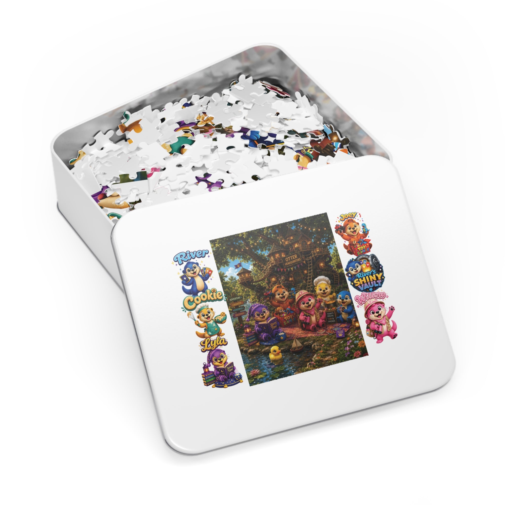 Fun 'River's Shiny Vault' Jigsaw Puzzle!