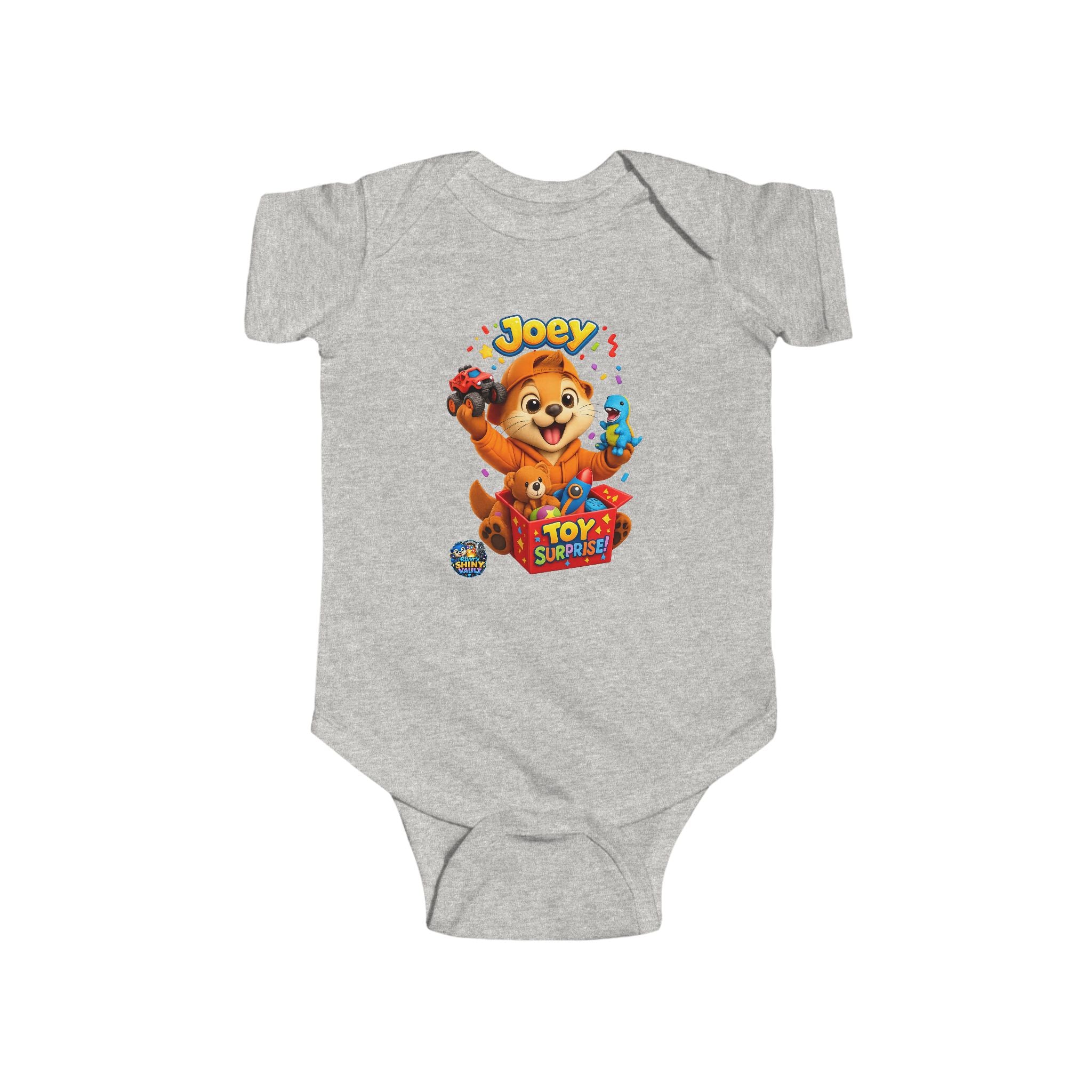 Young Infant Bodysuit  - River's Shiny Vault 'Joey' Graphic