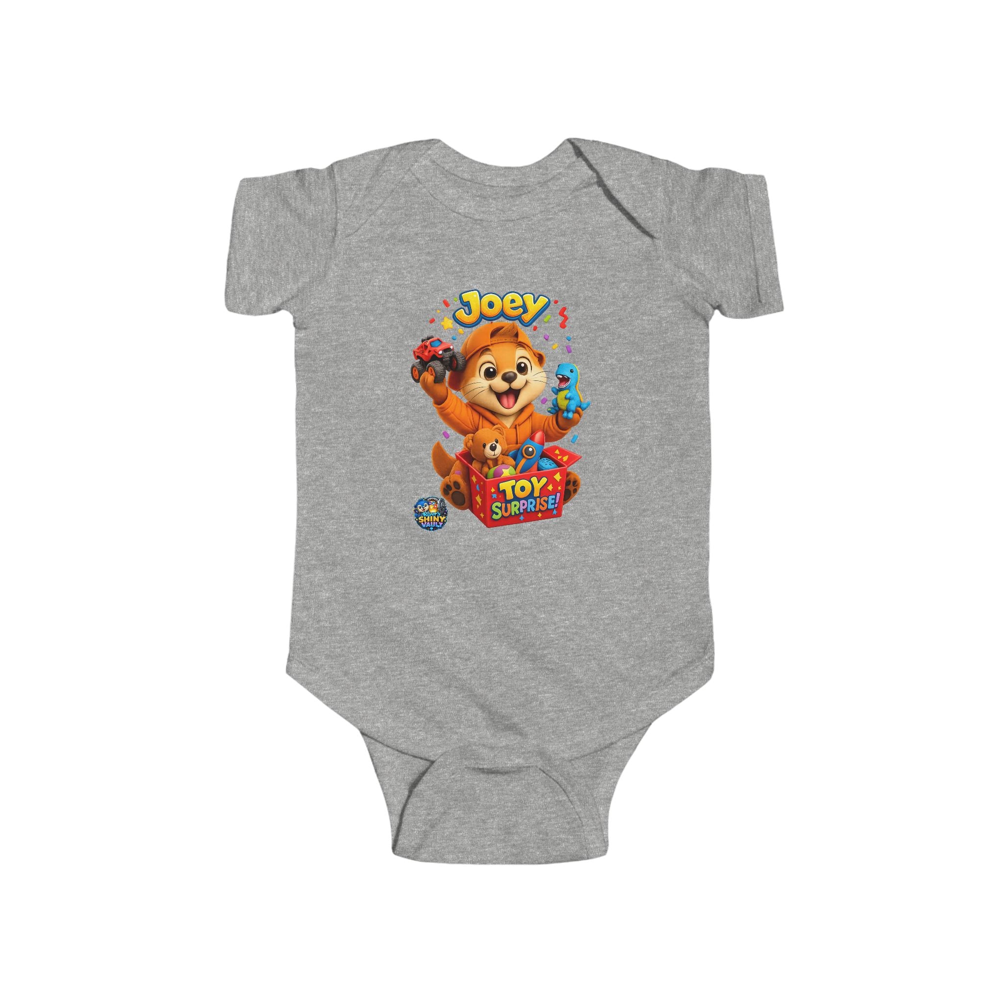 Young Infant Bodysuit  - River's Shiny Vault 'Joey' Graphic