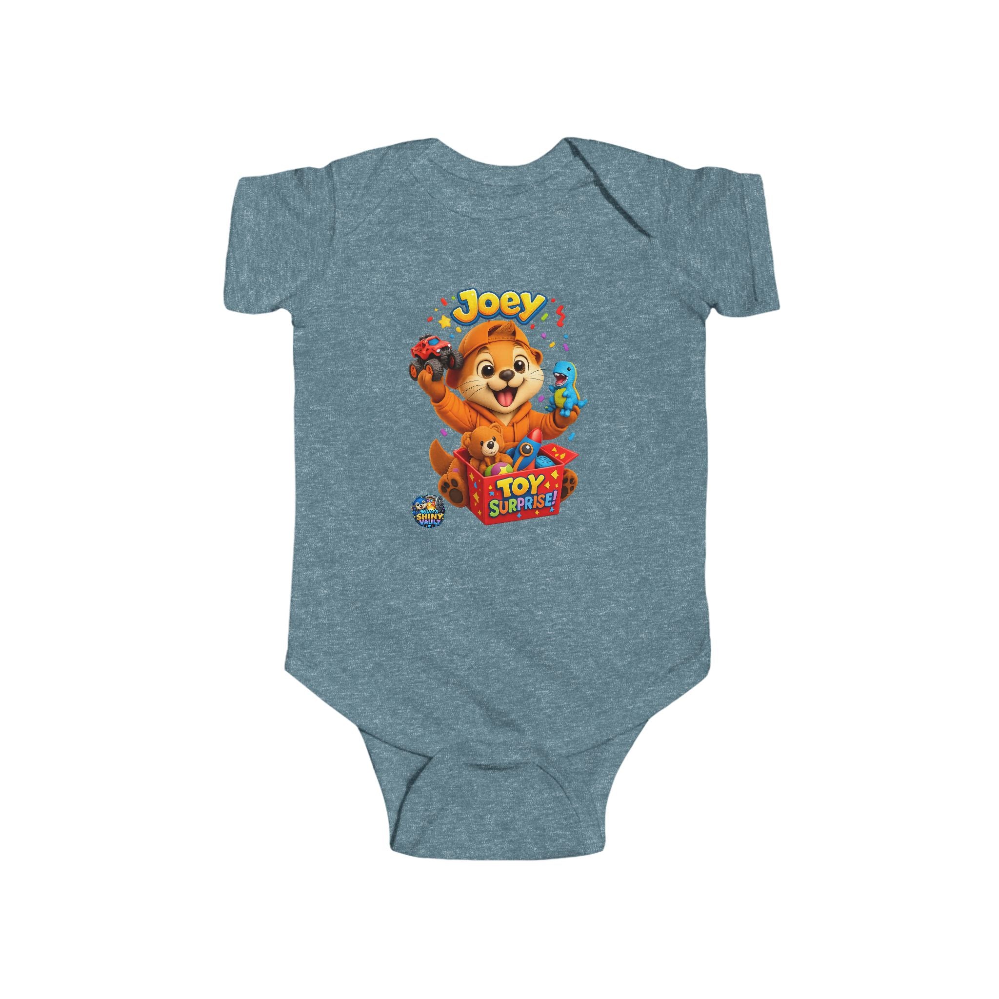 Young Infant Bodysuit  - River's Shiny Vault 'Joey' Graphic