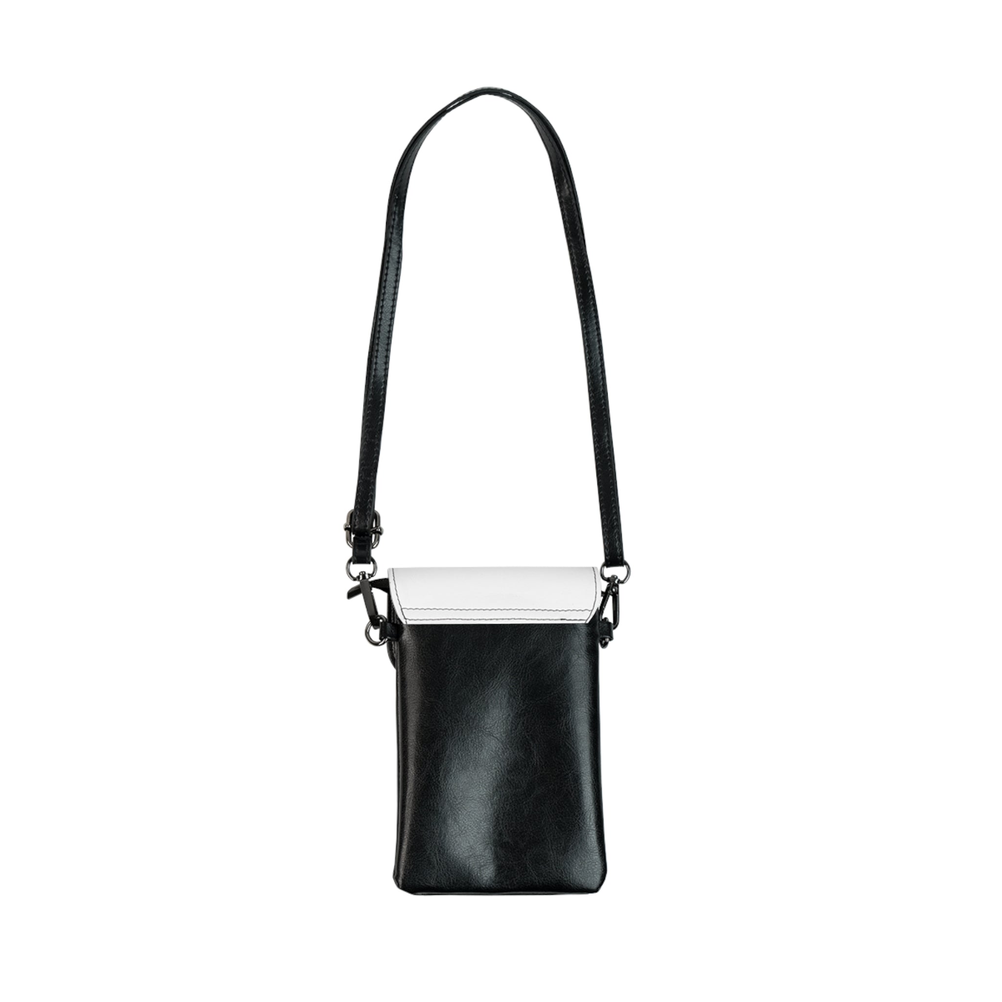 Cute Small Phone Wallet Crossbody — “River’s Shiny Vault” Cell Phone & Card Holder