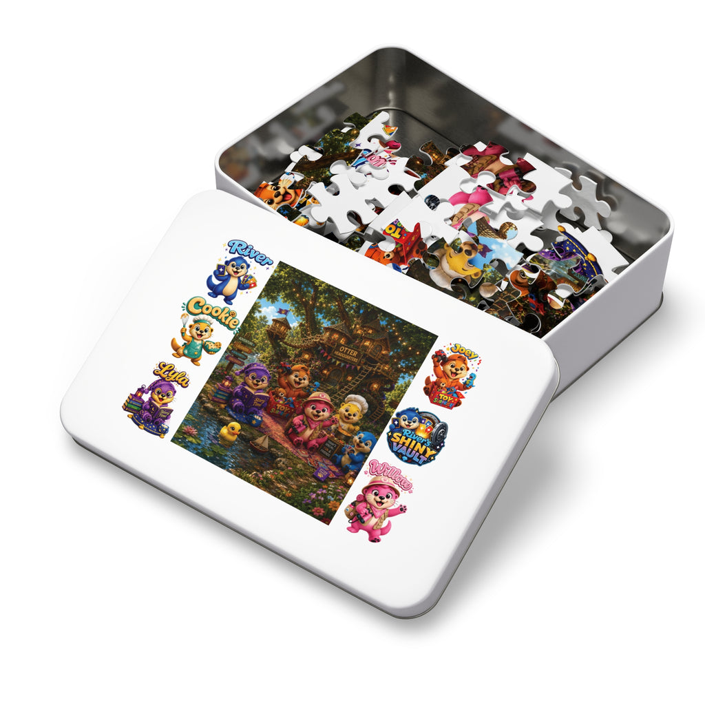 Fun 'River's Shiny Vault' Jigsaw Puzzle!
