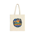 Fun River’s Shiny Vault Canvas Tote Bag — Cute Mascot Grocery/Book Bag
