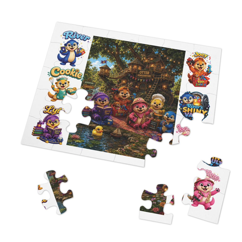 Fun 'River's Shiny Vault' Jigsaw Puzzle!