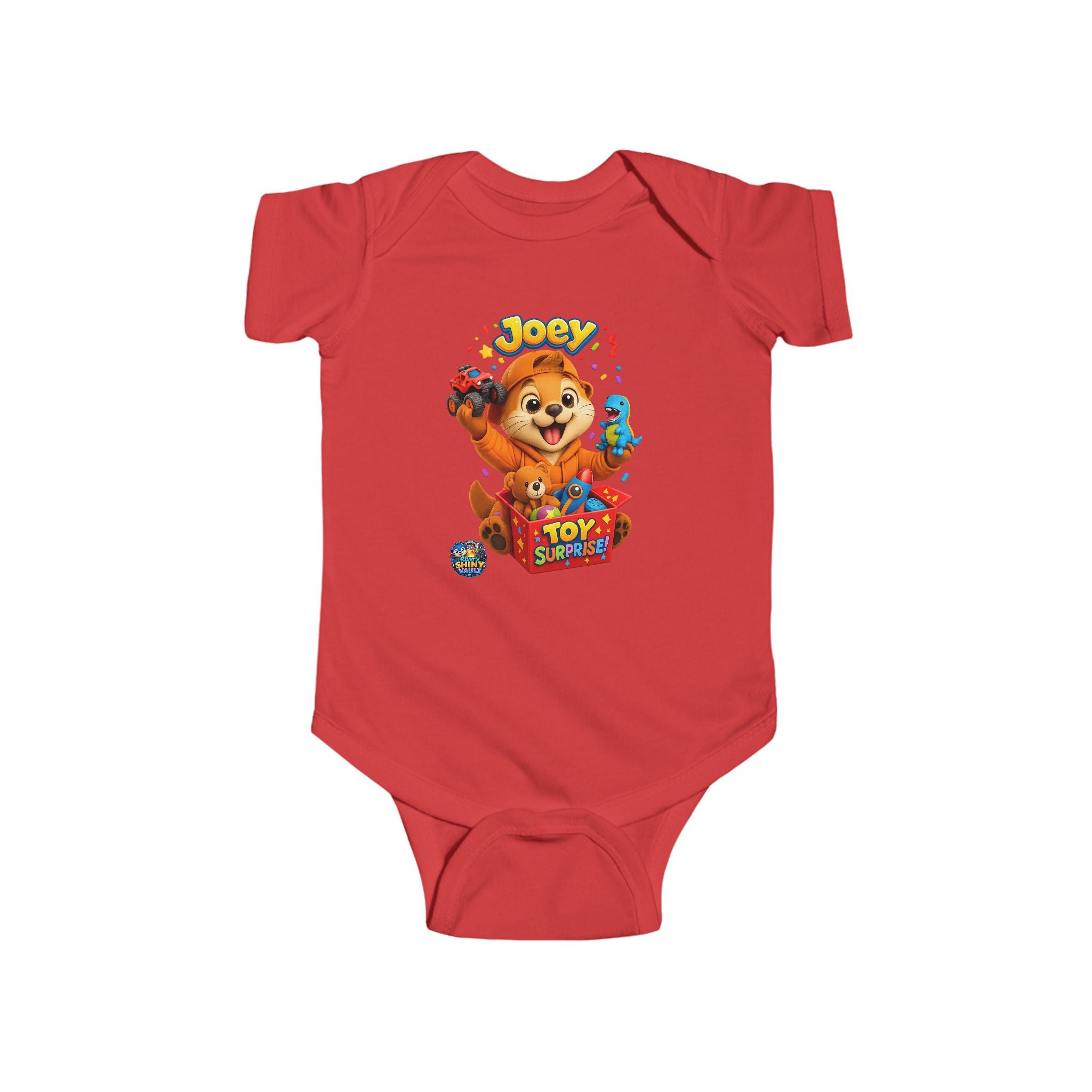 Young Infant Bodysuit  - River's Shiny Vault 'Joey' Graphic
