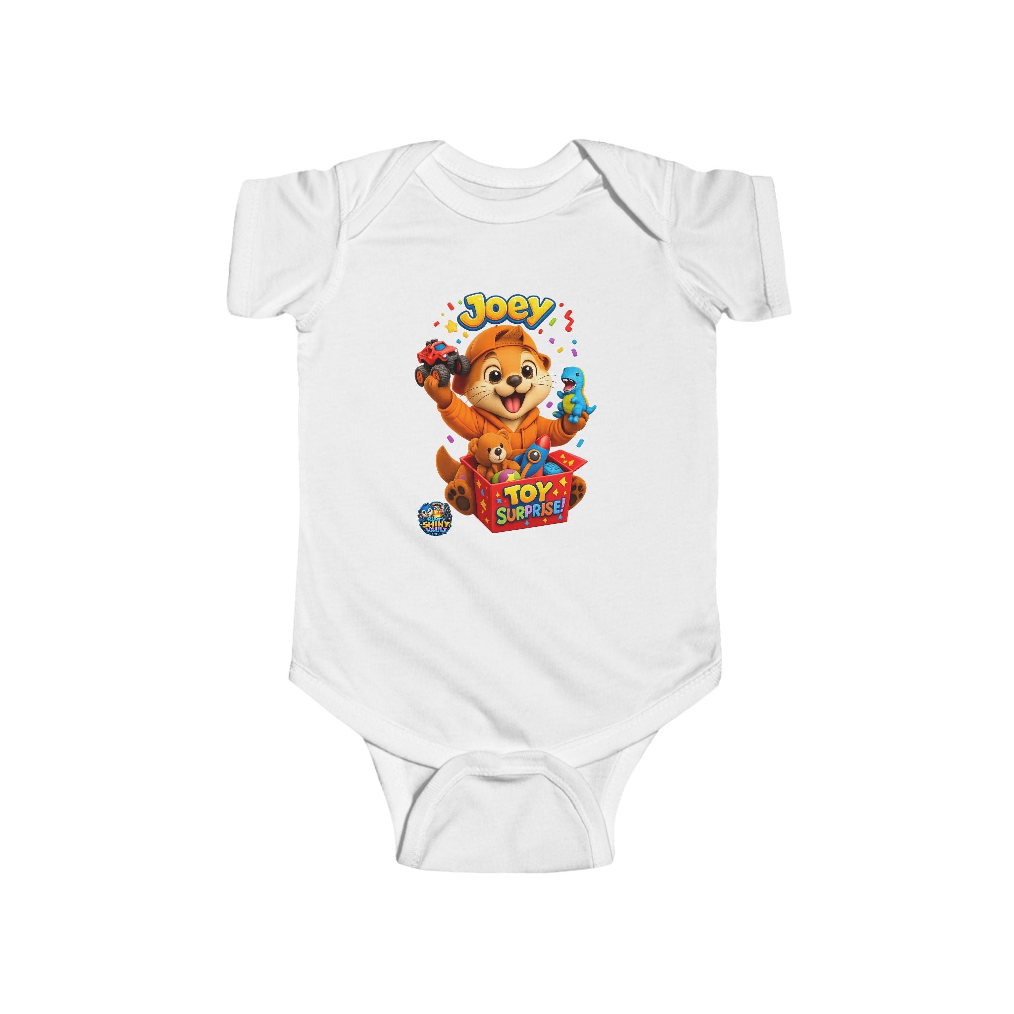 Young Infant Bodysuit  - River's Shiny Vault 'Joey' Graphic
