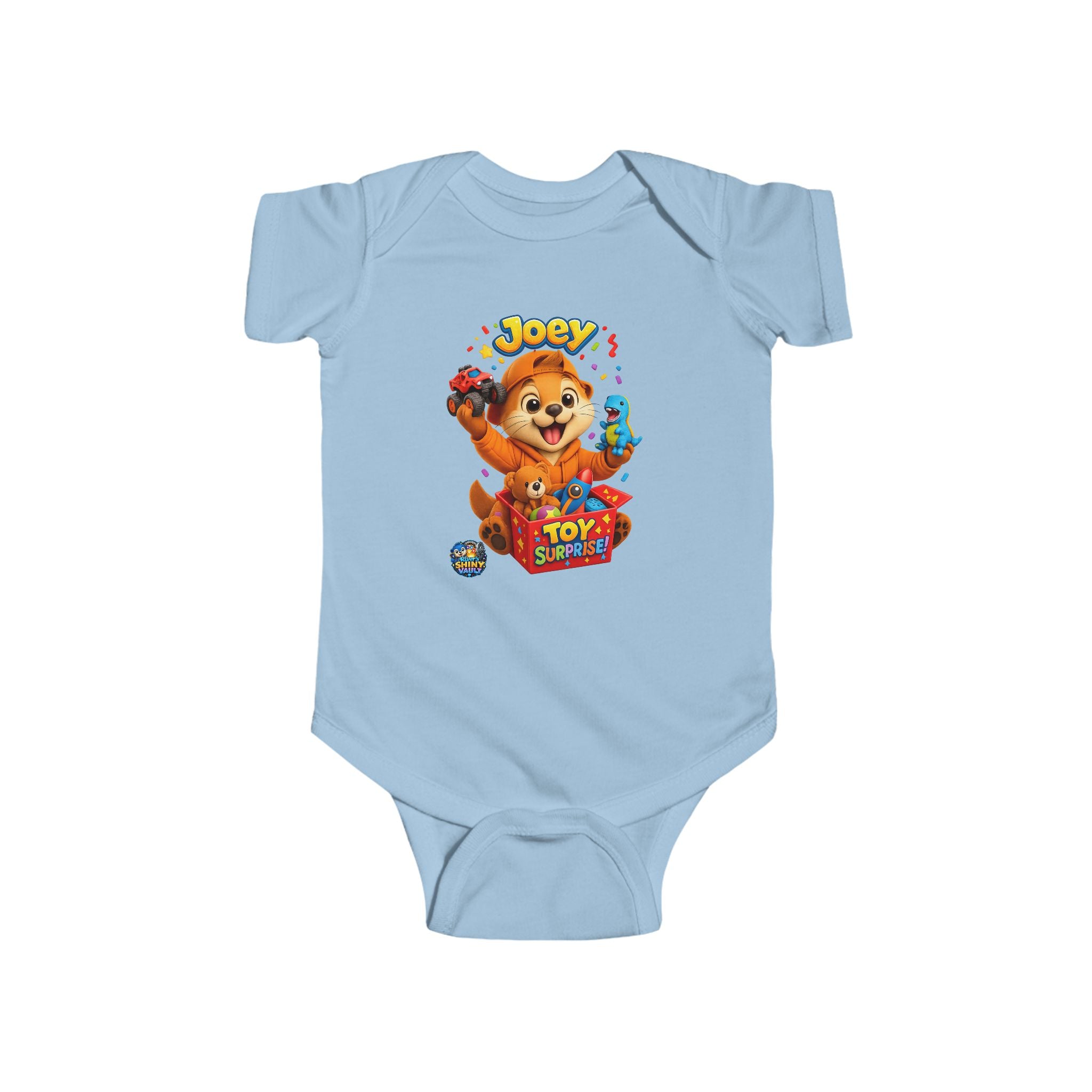 Young Infant Bodysuit  - River's Shiny Vault 'Joey' Graphic