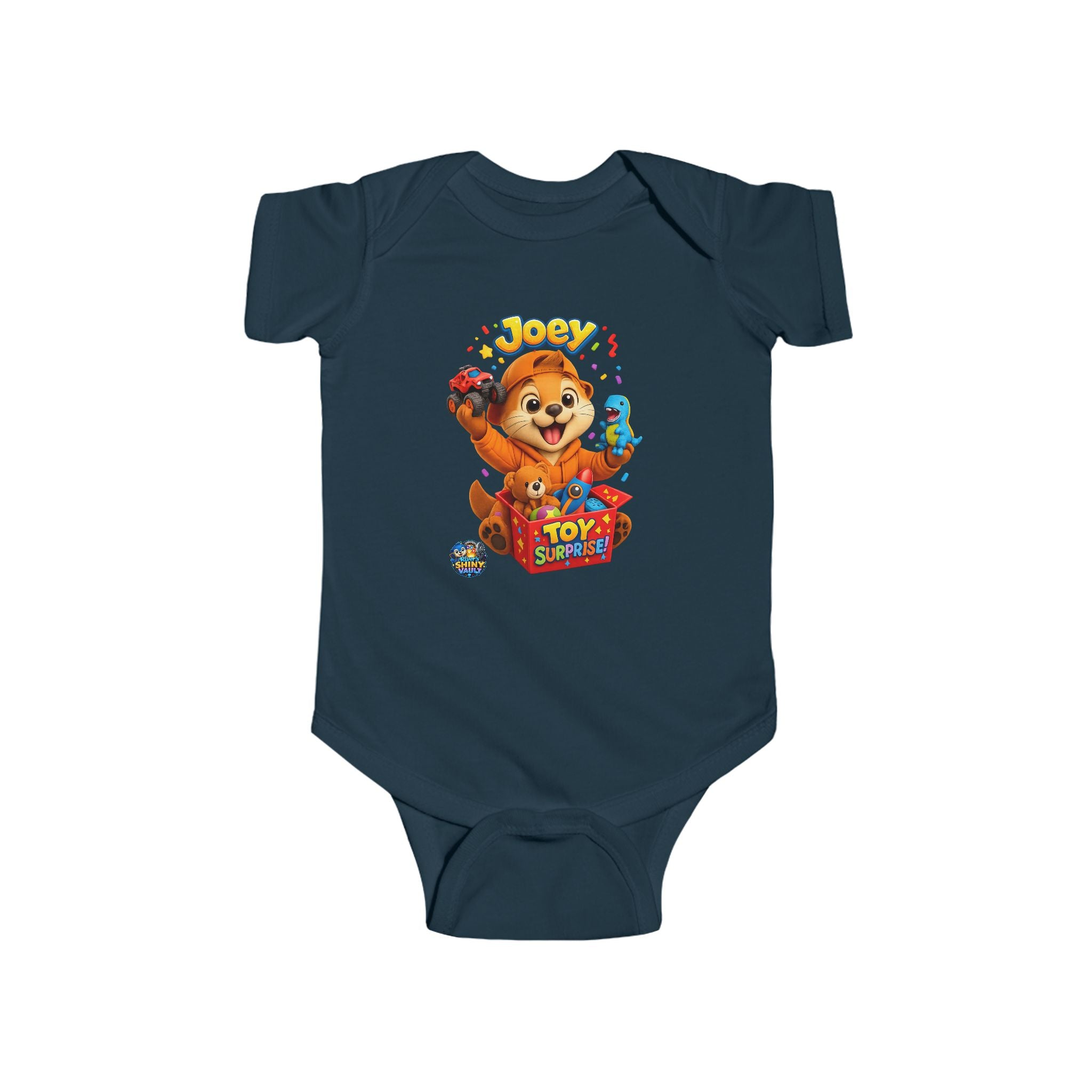 Young Infant Bodysuit  - River's Shiny Vault 'Joey' Graphic