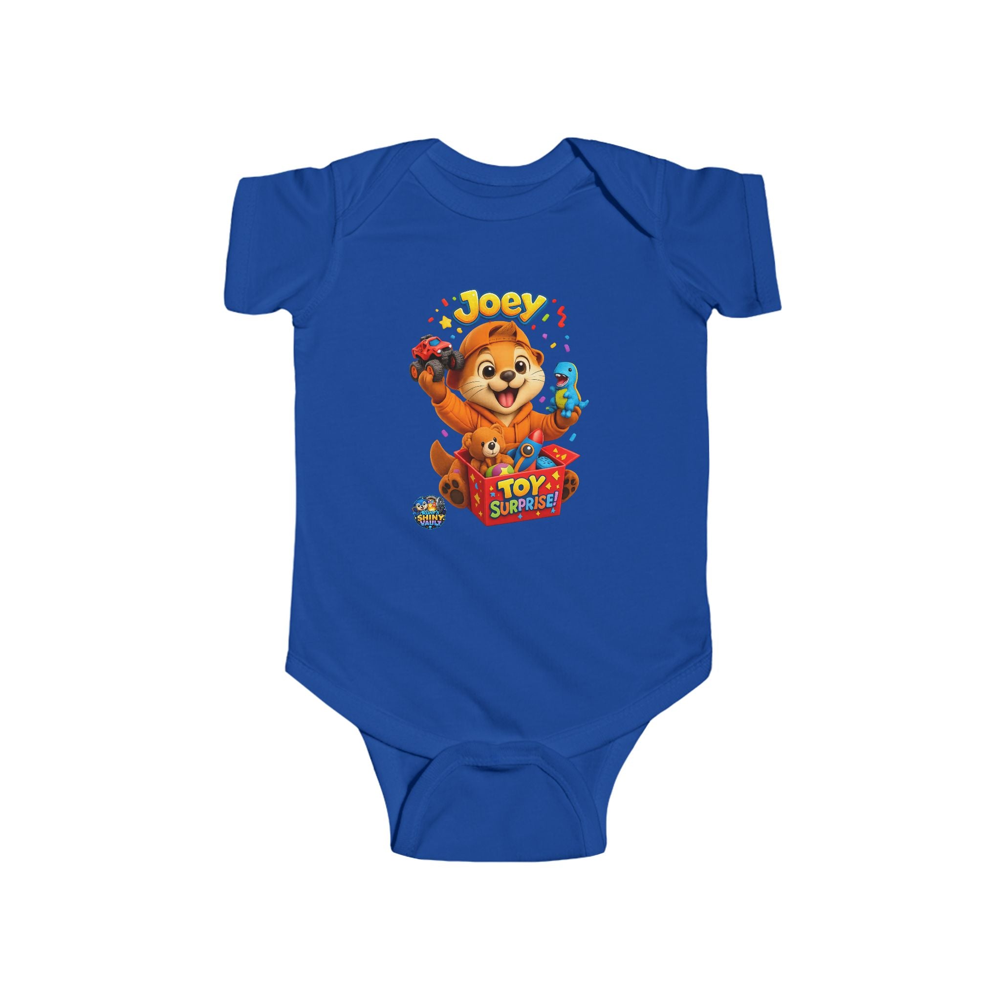 Young Infant Bodysuit  - River's Shiny Vault 'Joey' Graphic