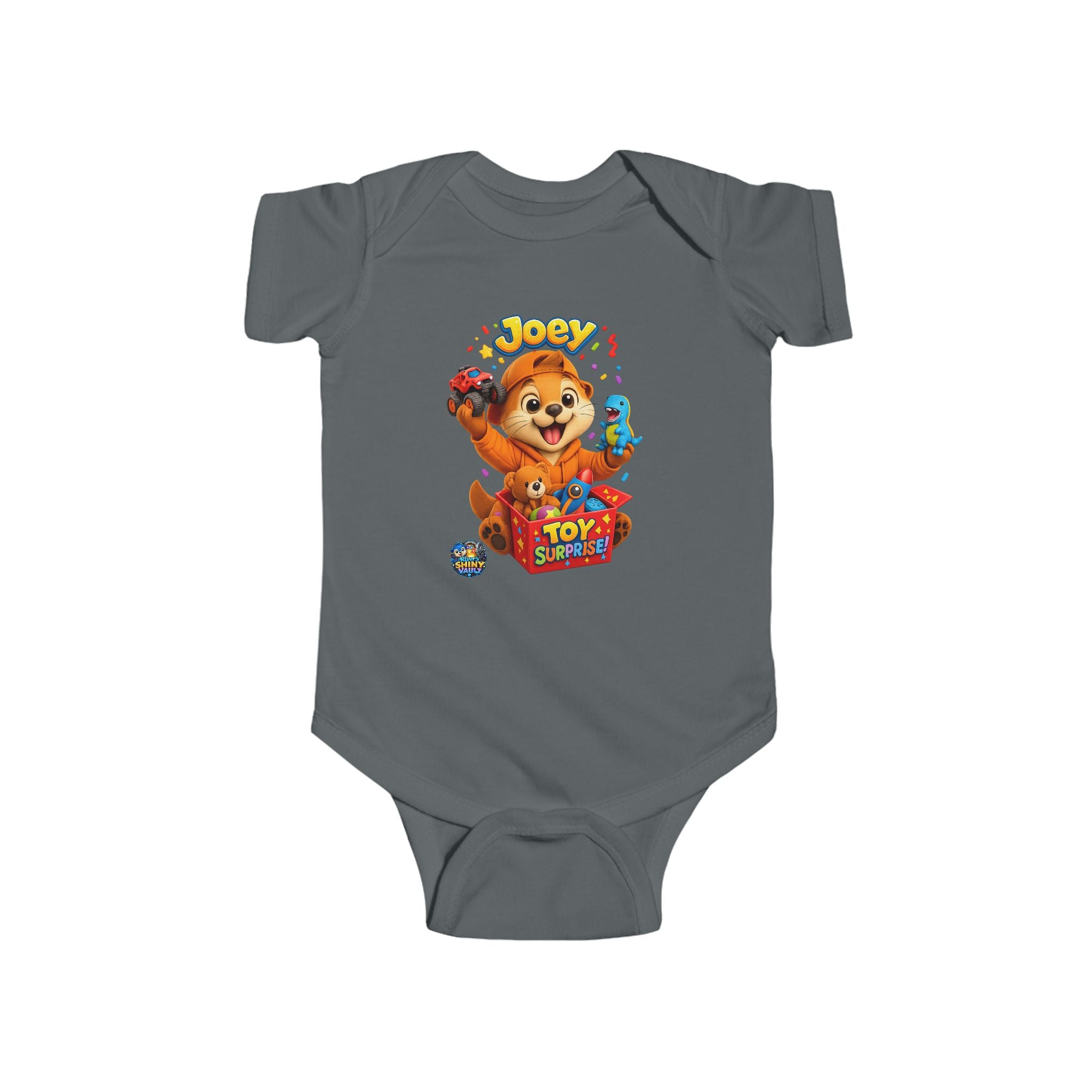 Young Infant Bodysuit  - River's Shiny Vault 'Joey' Graphic