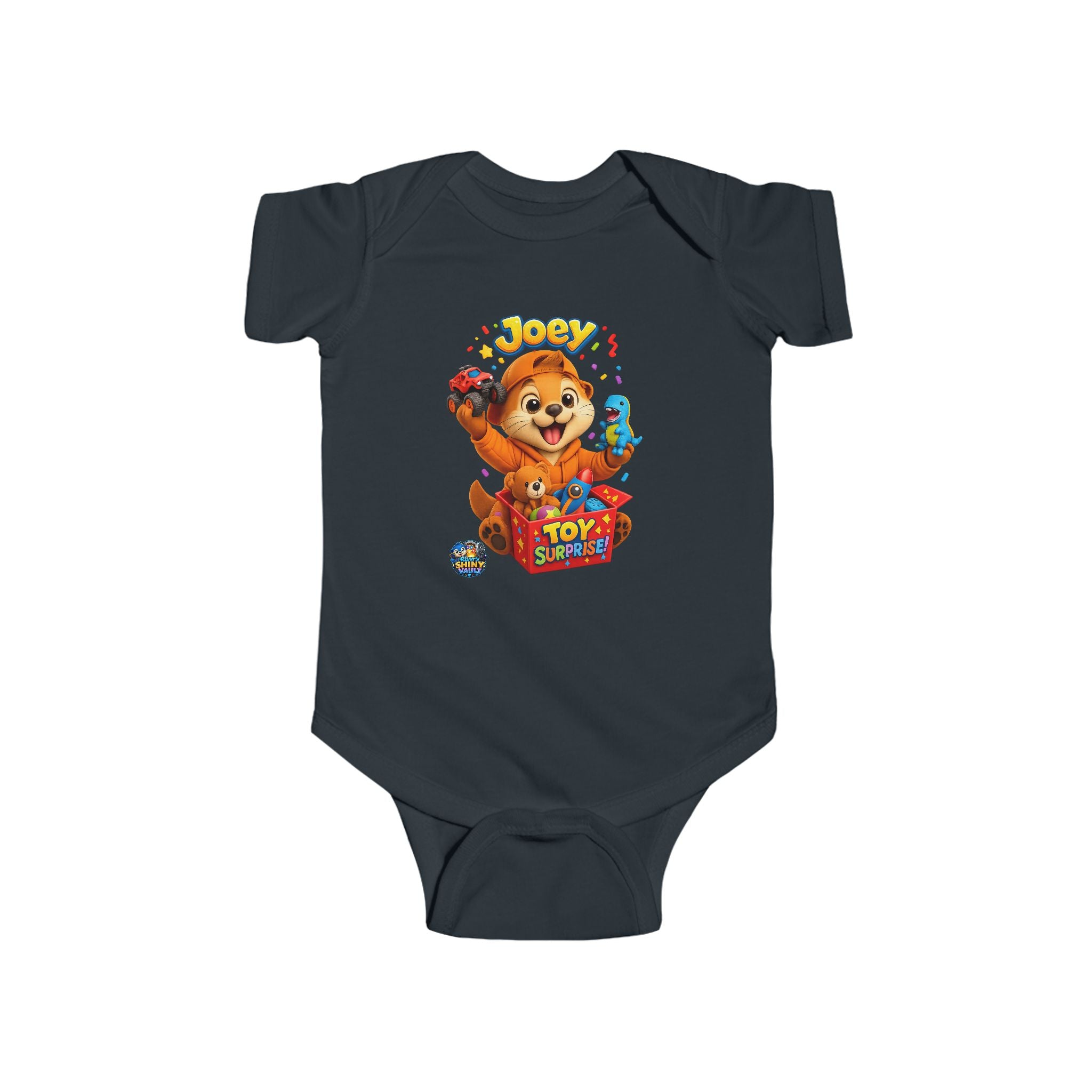 Young Infant Bodysuit  - River's Shiny Vault 'Joey' Graphic