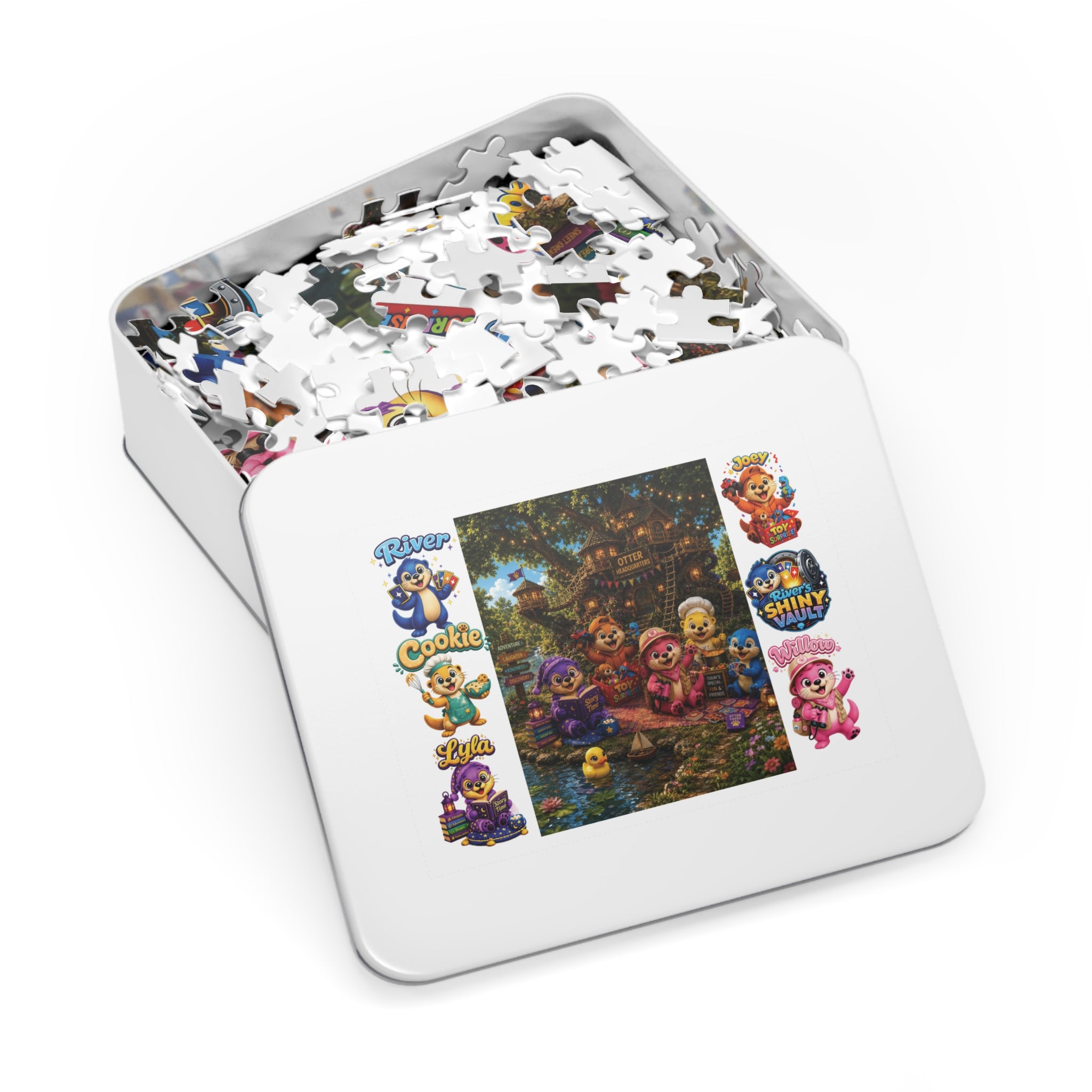 Fun 'River's Shiny Vault' Jigsaw Puzzle!