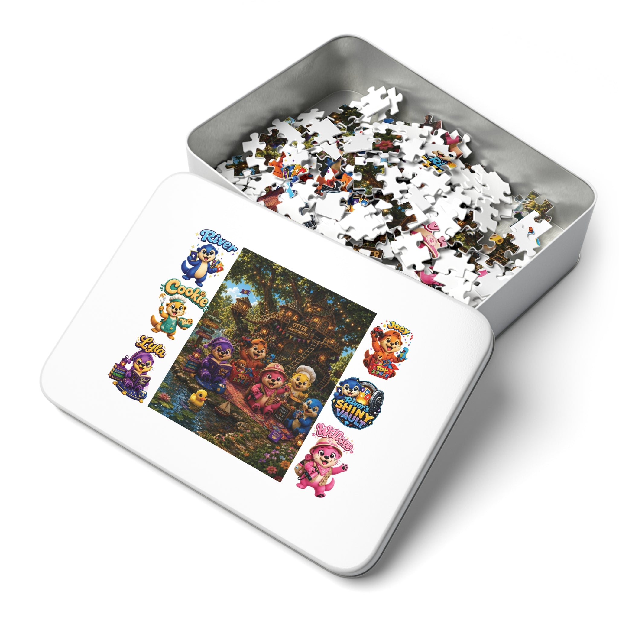 Fun 'River's Shiny Vault' Jigsaw Puzzle!